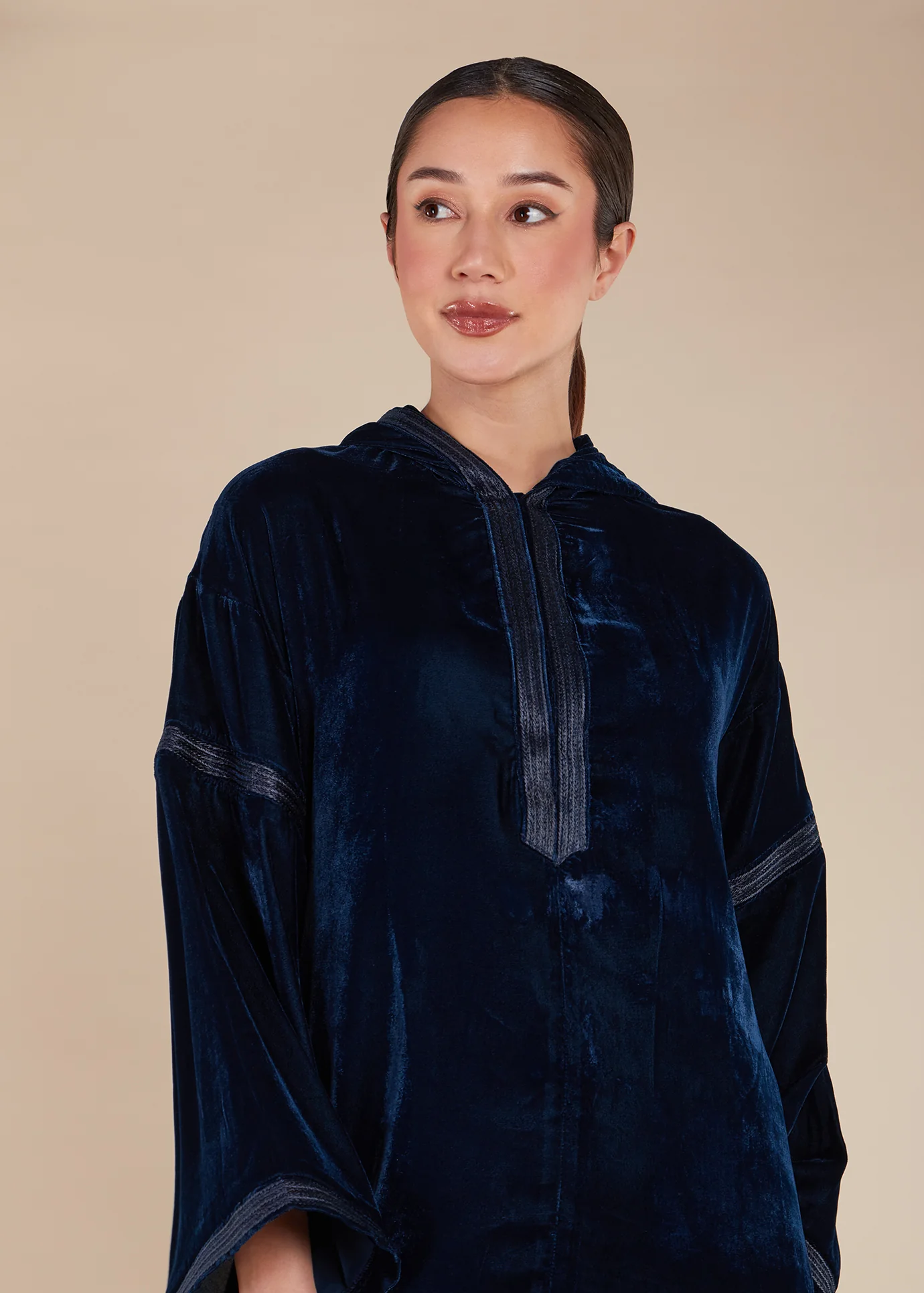 Maha Abaya Navy - Final Sale - Image 5