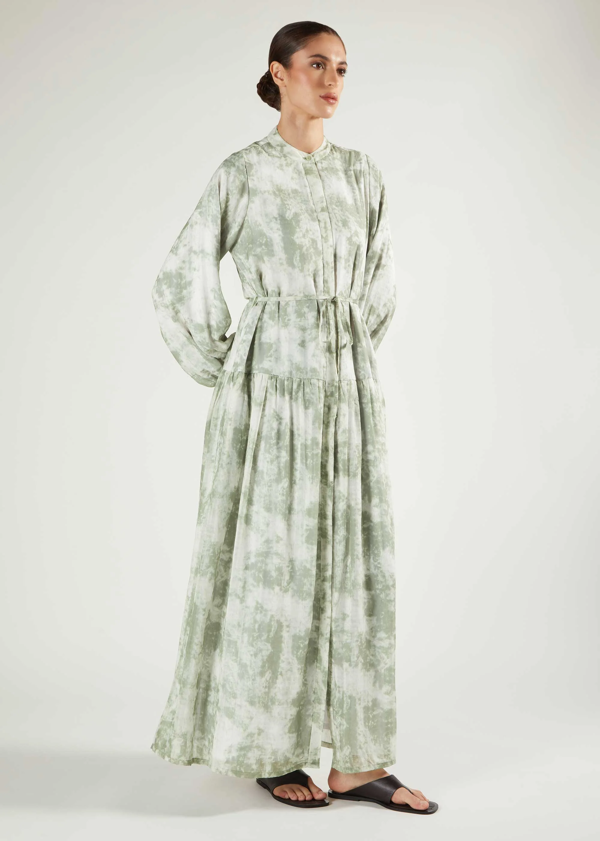 Matcha Tie Dye Maxi