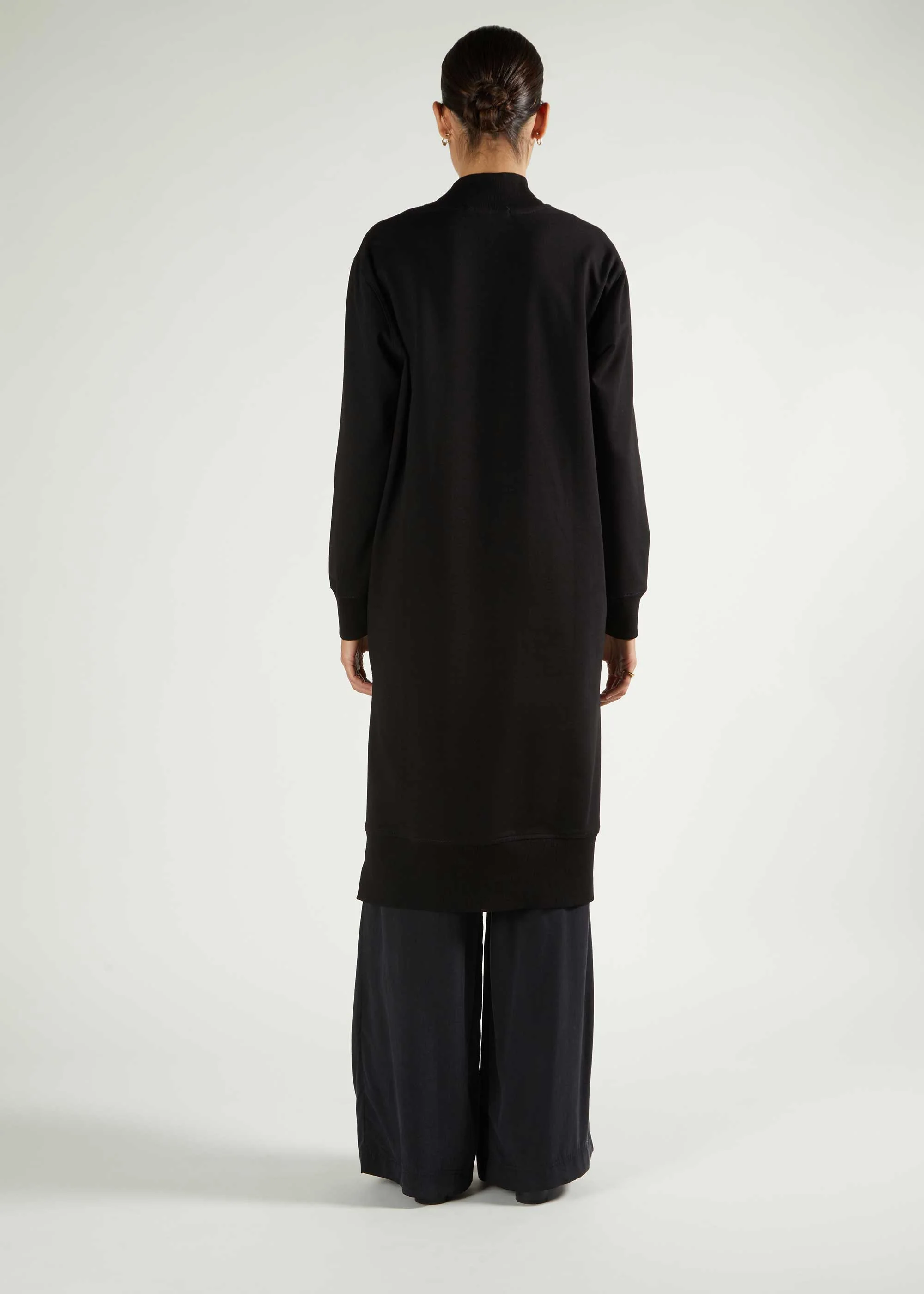 Mid Length Cozy Midi Black - Final Sale - Image 2