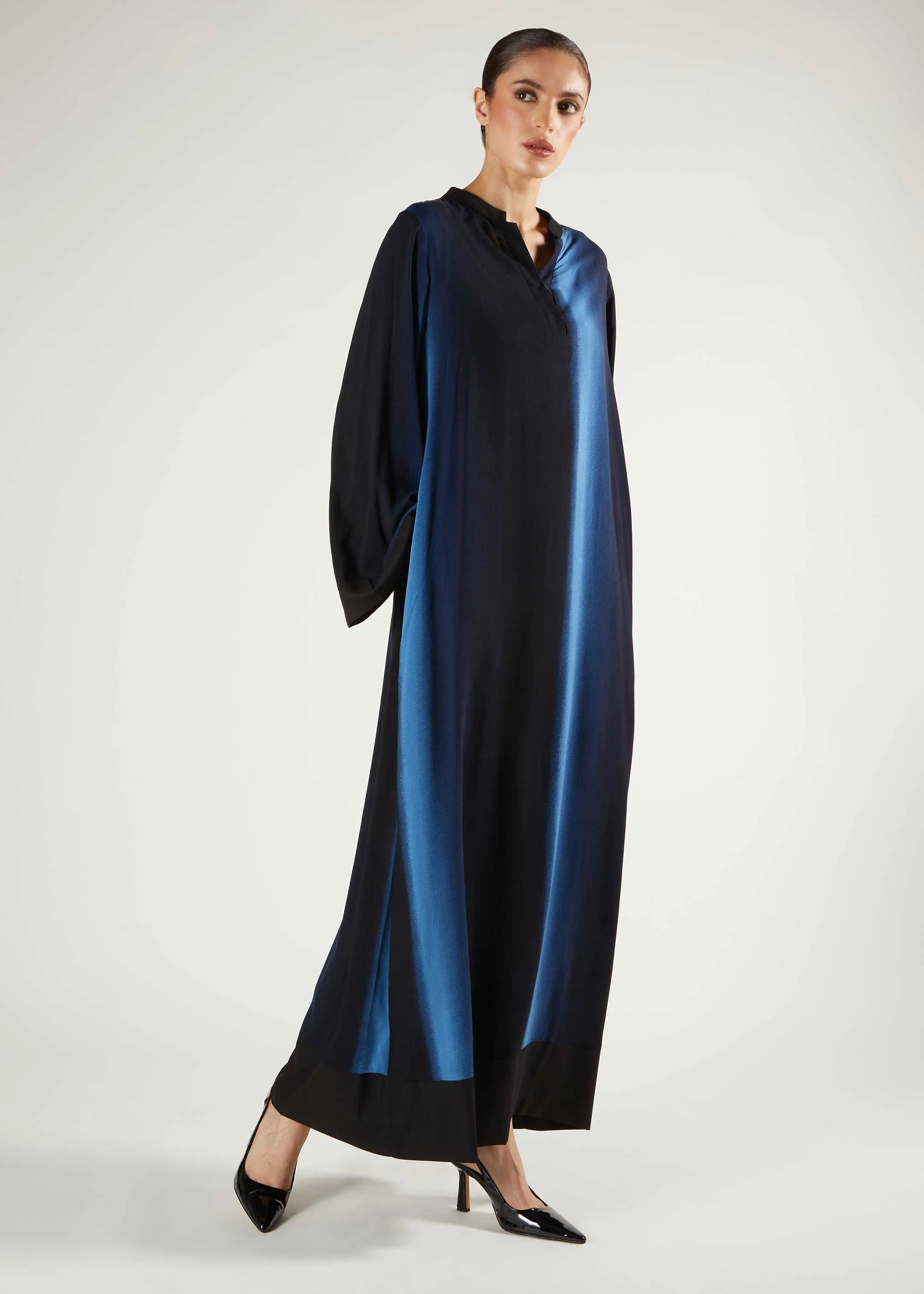 Midnight Tye Dye Abaya - Image 2