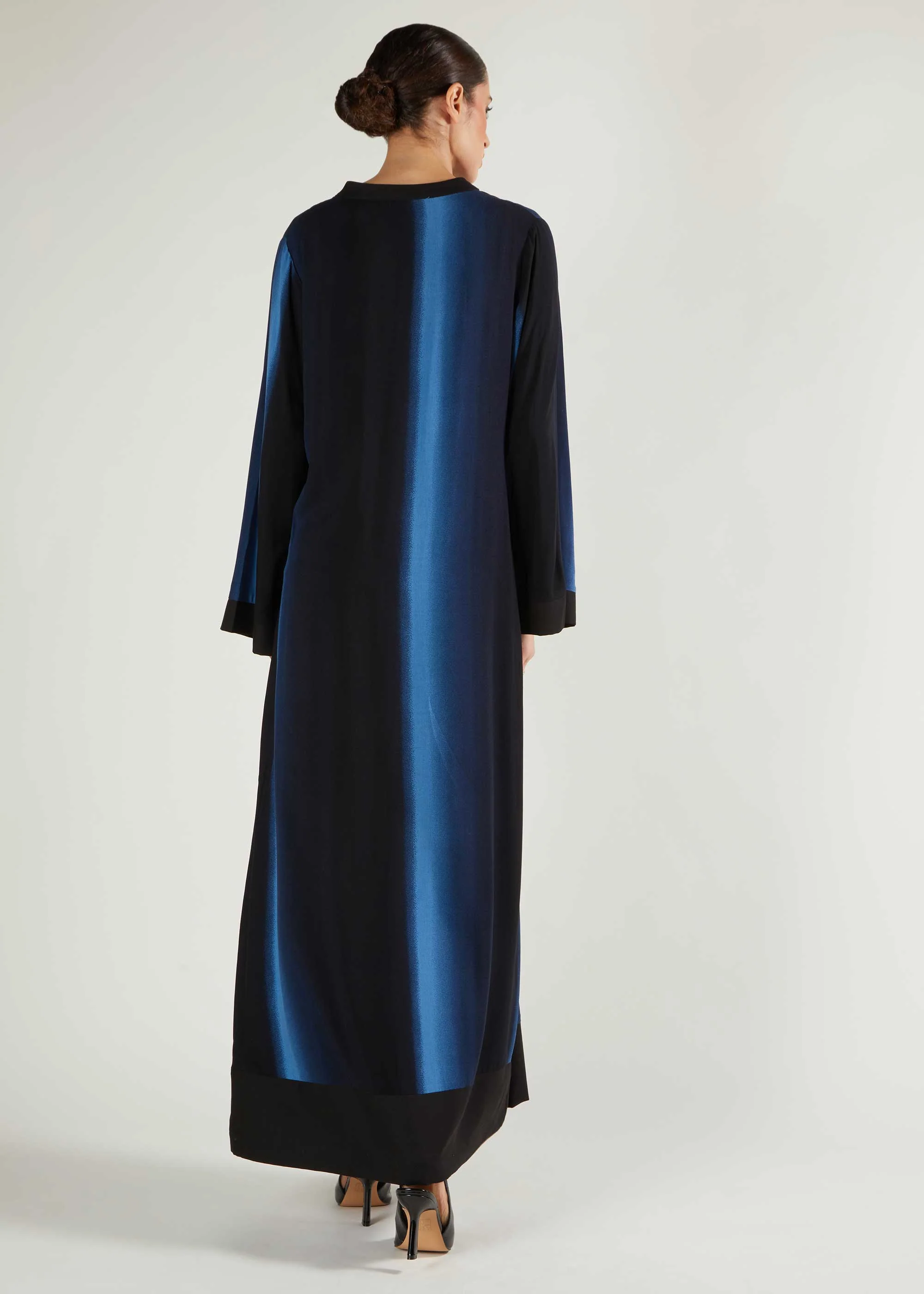 Midnight Tye Dye Abaya - Image 4