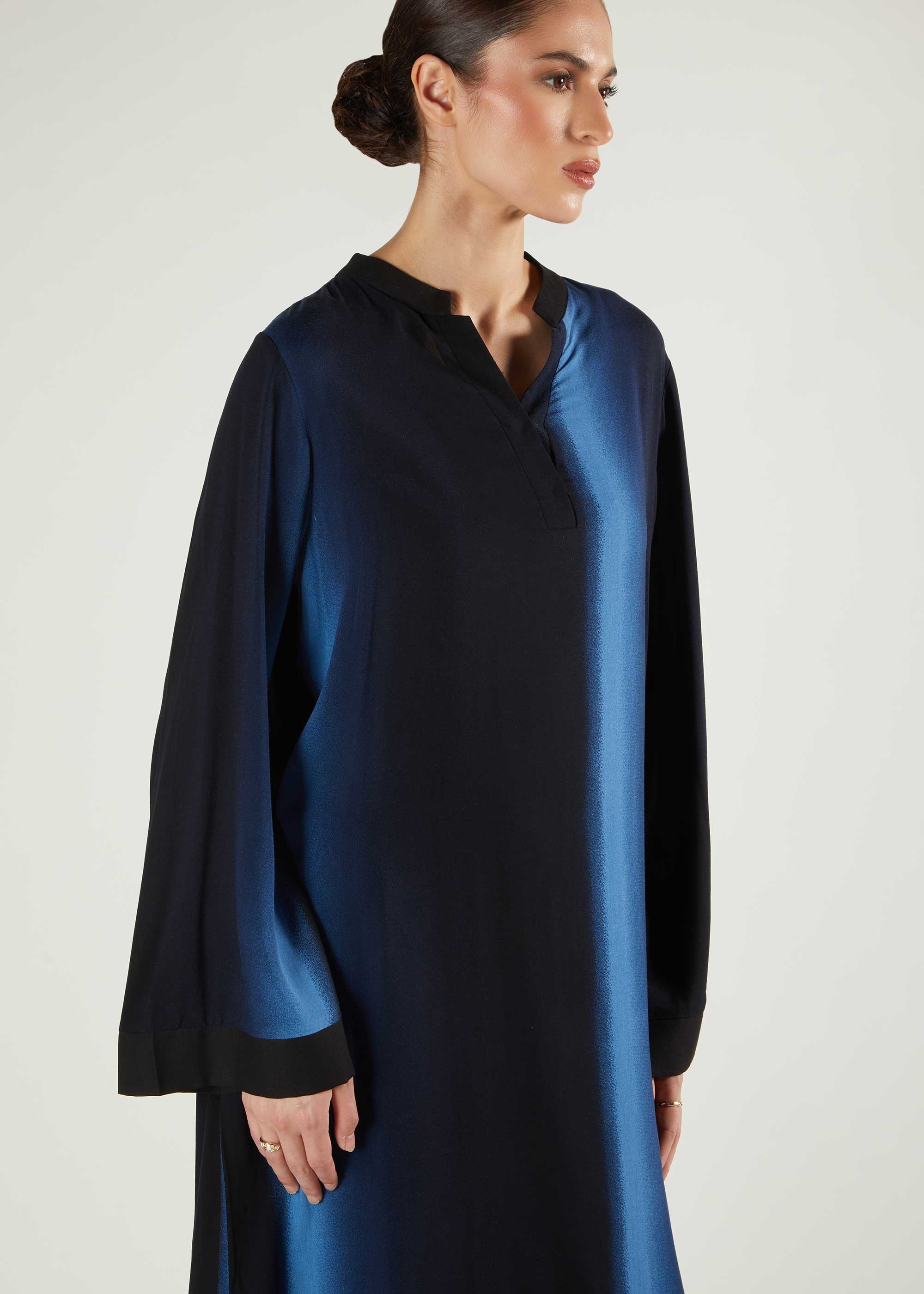 Midnight Tye Dye Abaya - Image 5