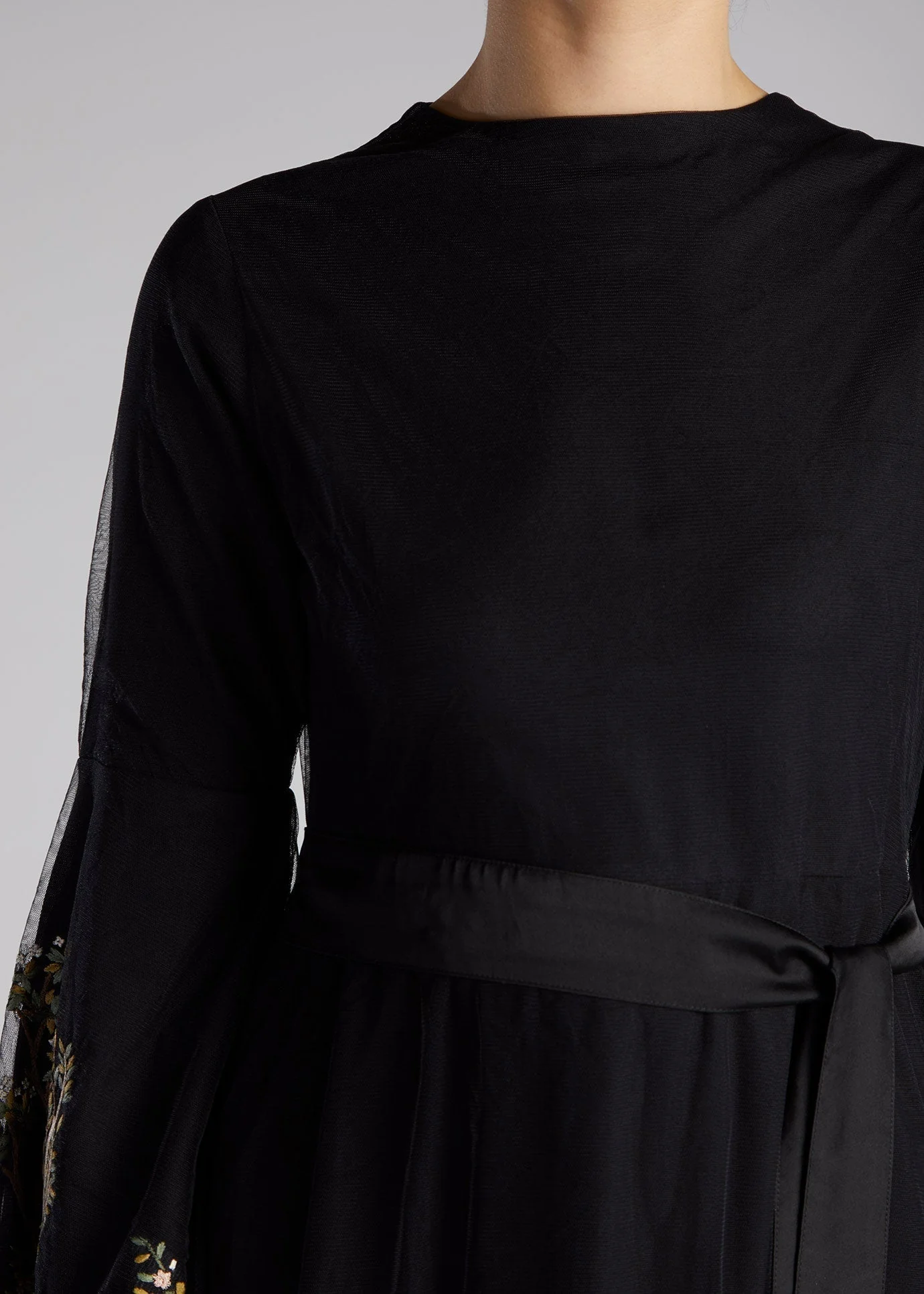 Miniature Garden Maxi Dress Black - Image 8