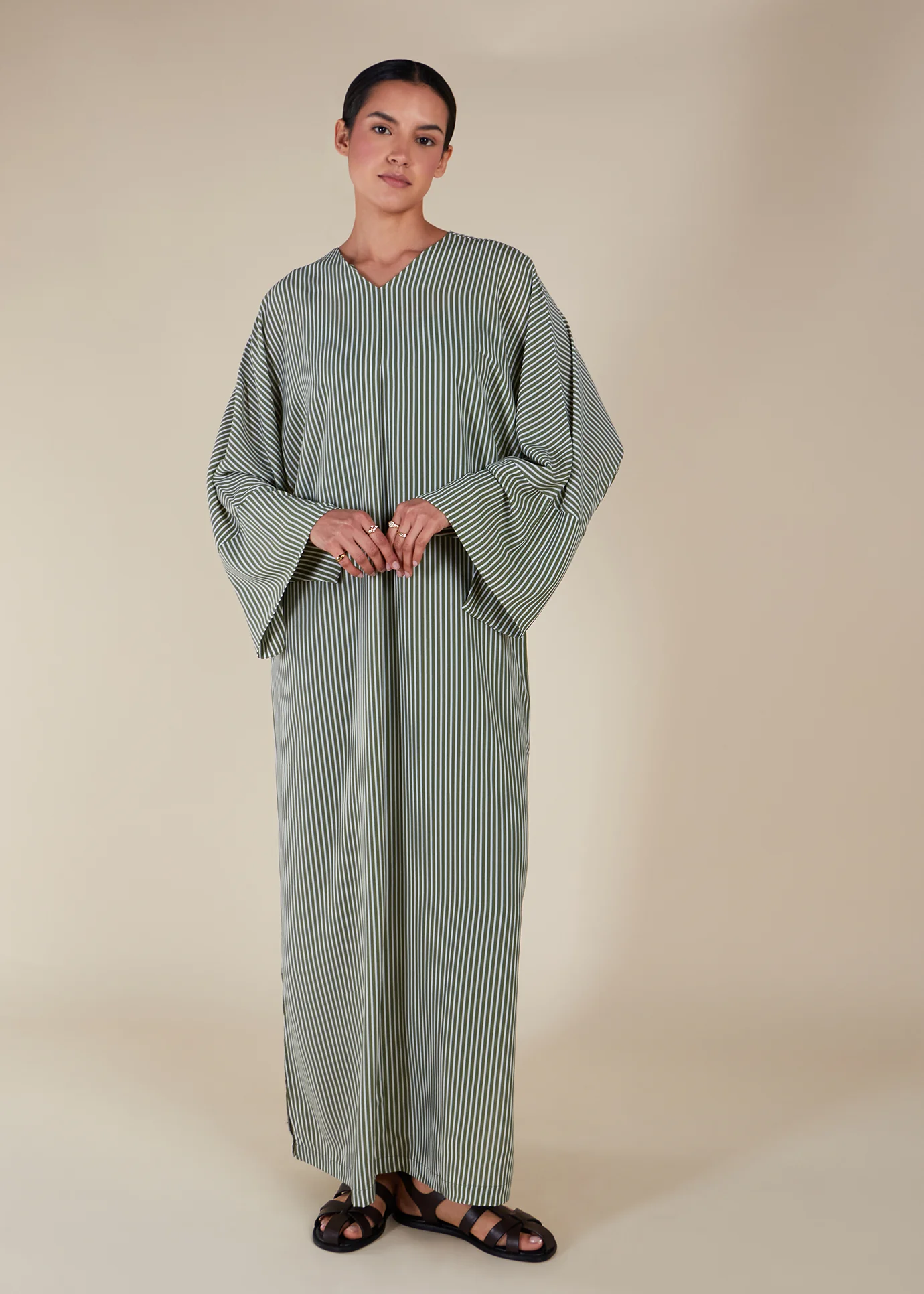 Minty Green Kaftan - Final Sale