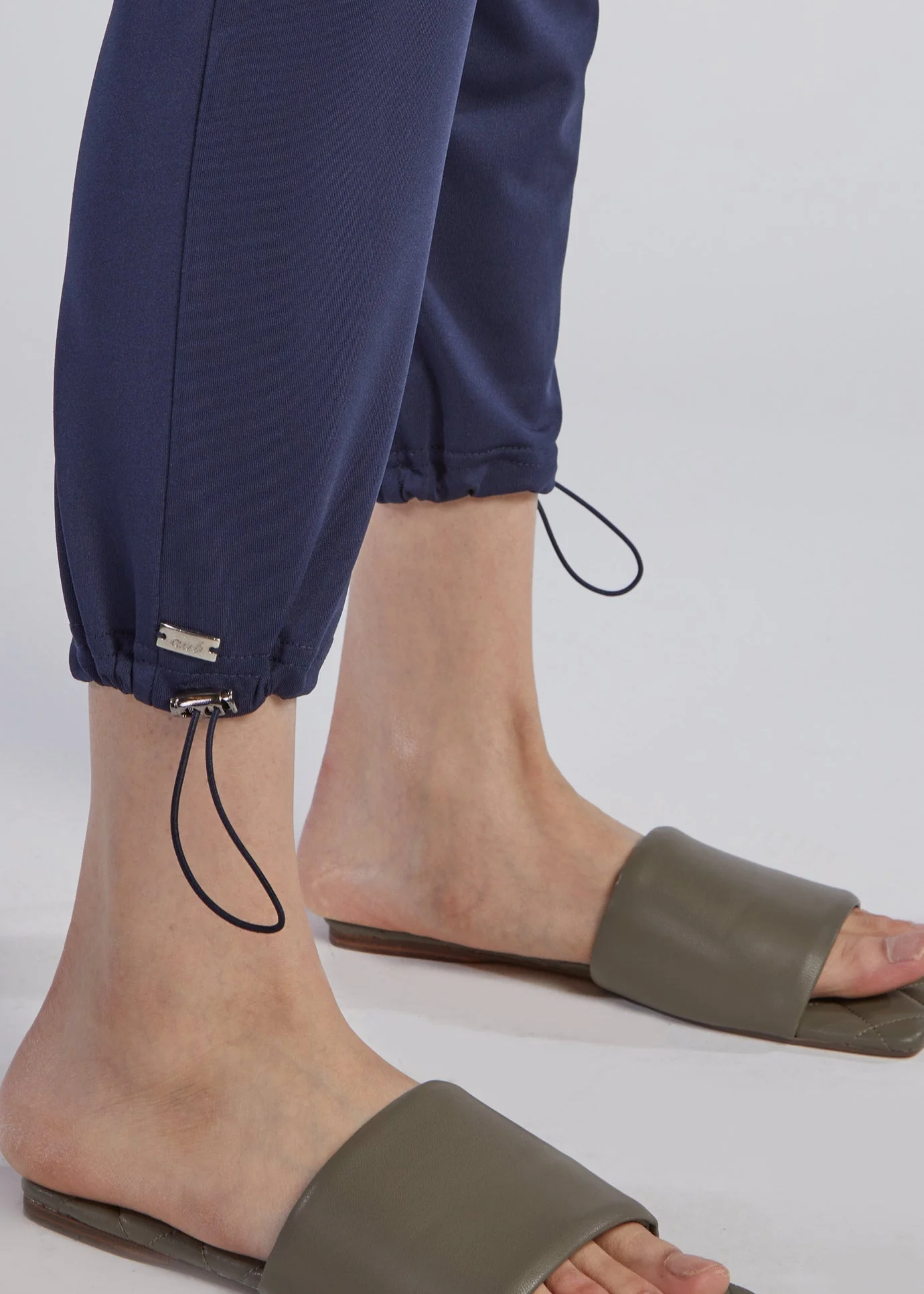 Modest Swimwear Toggle Pants - Navy - Image 3