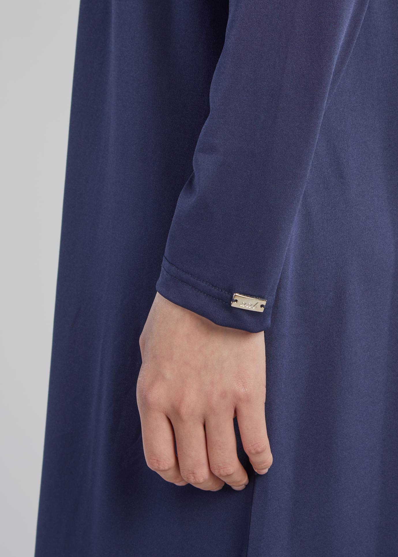 Modest Swimwear Top Long - Navy - Image 5