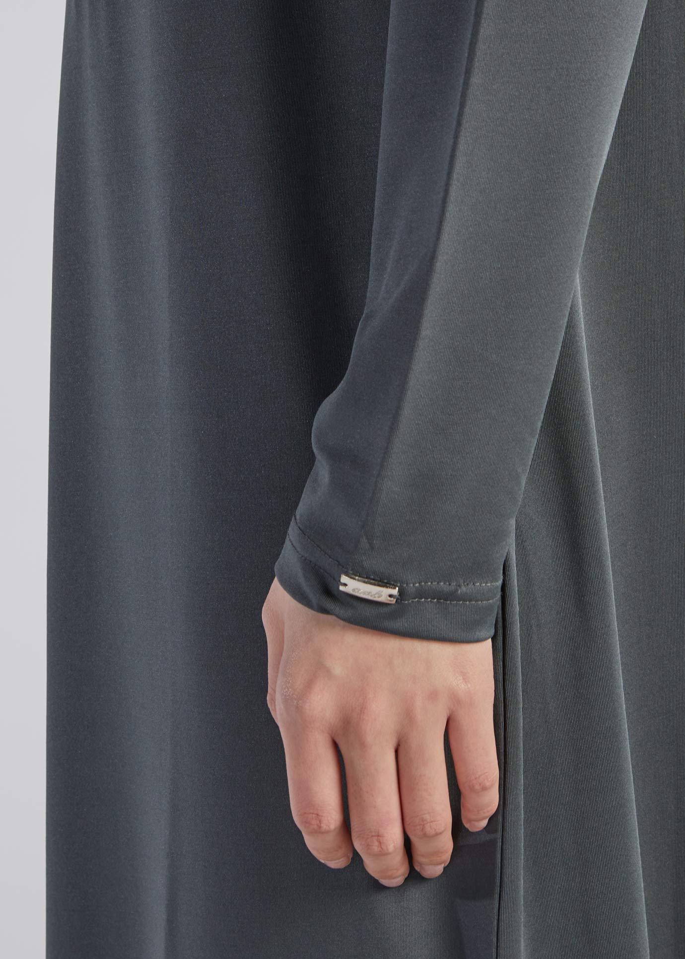 Modest Swimwear Top Long - Olive - Image 5