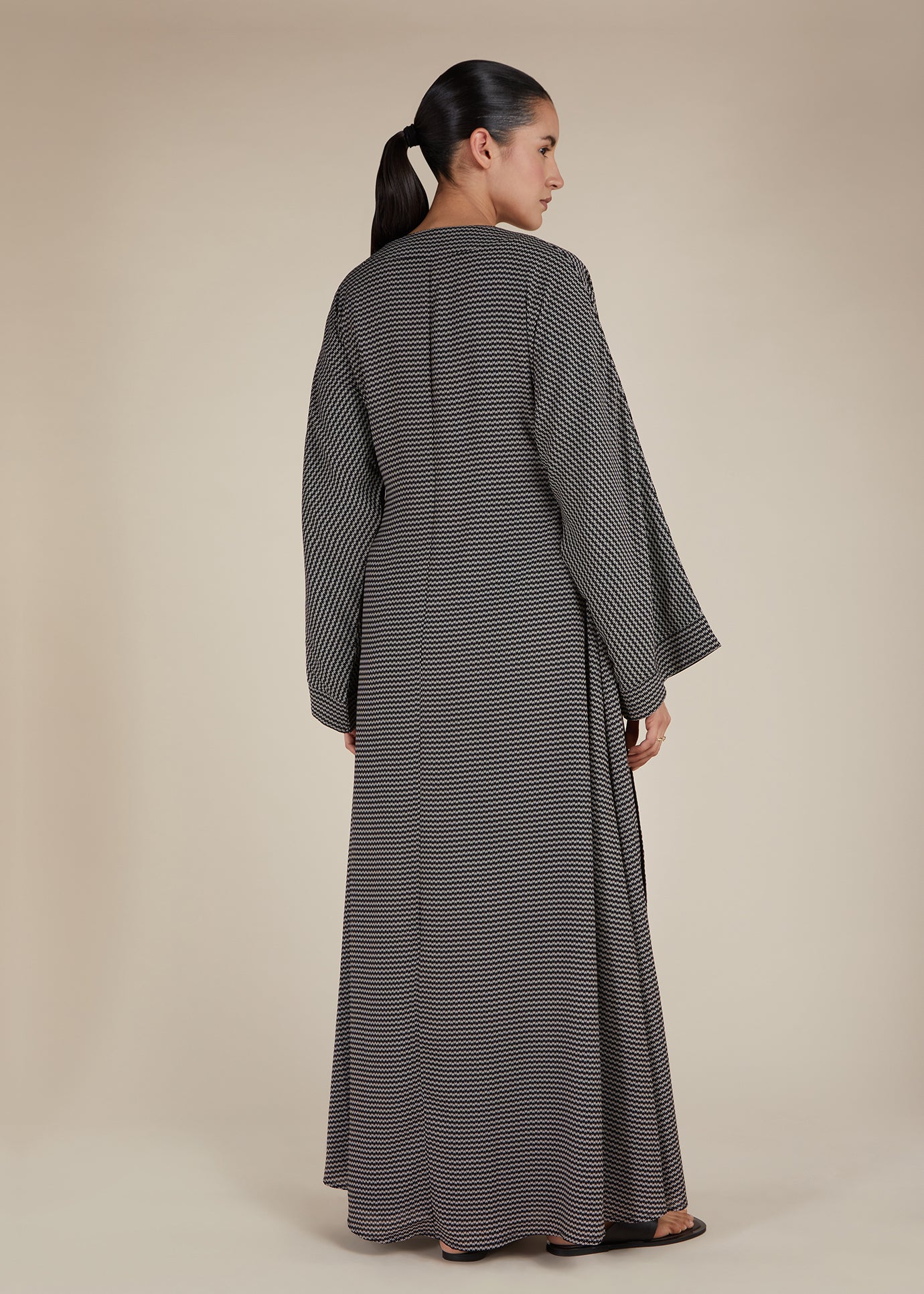 Mono Print Wrapover Maxi - Image 3