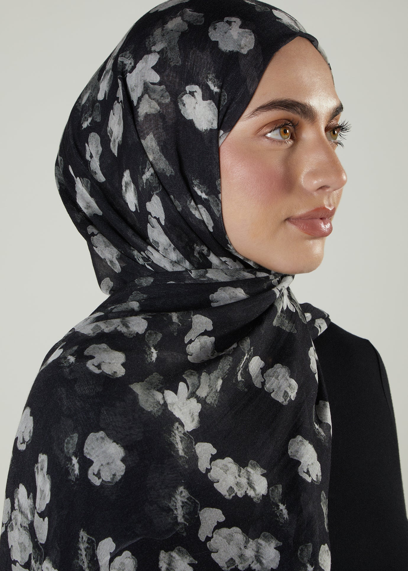 Moon Flower Premium Modal Hijab - Image 4