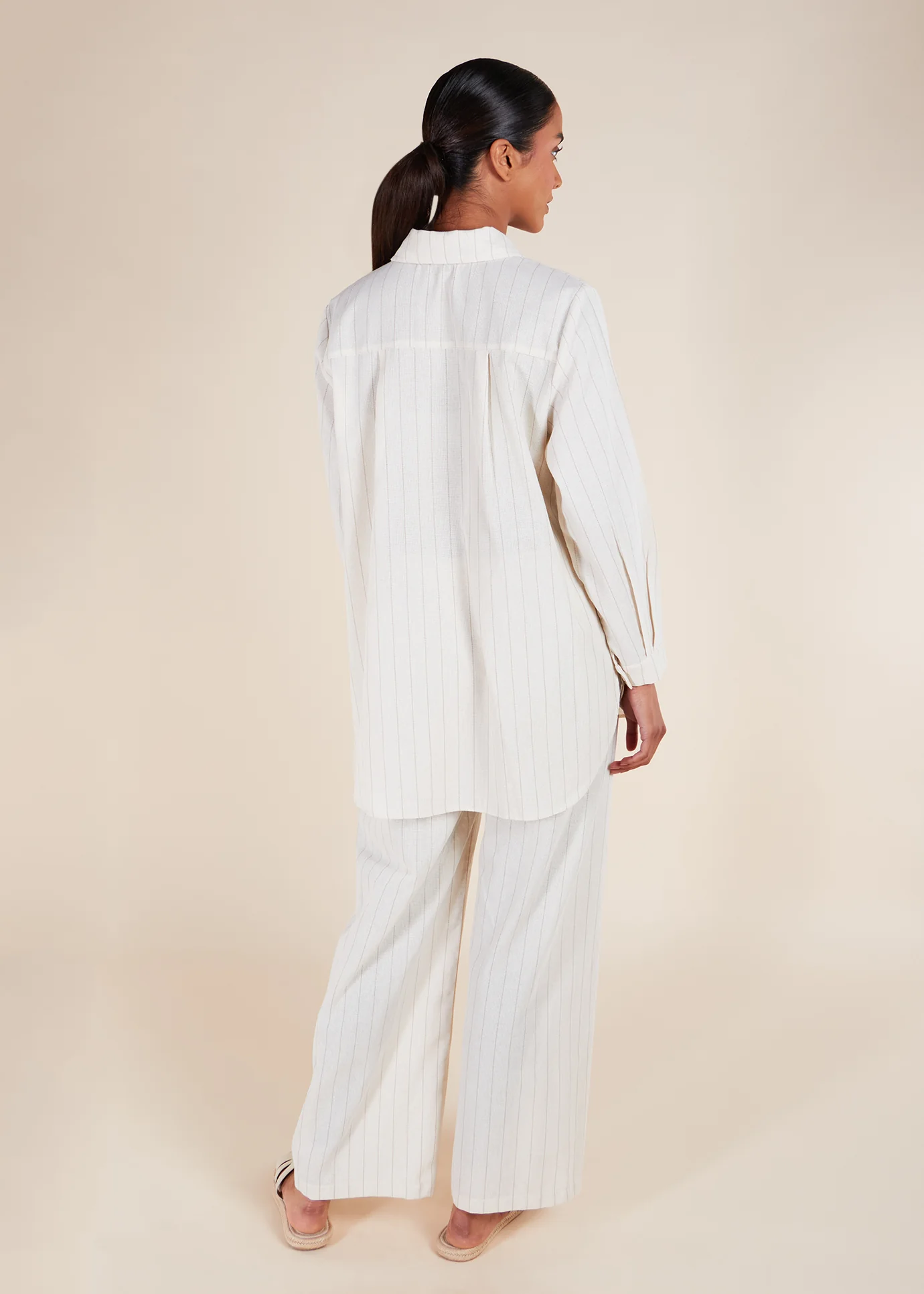 Muji Co-Ord Set Off White - Final Sale - Image 5