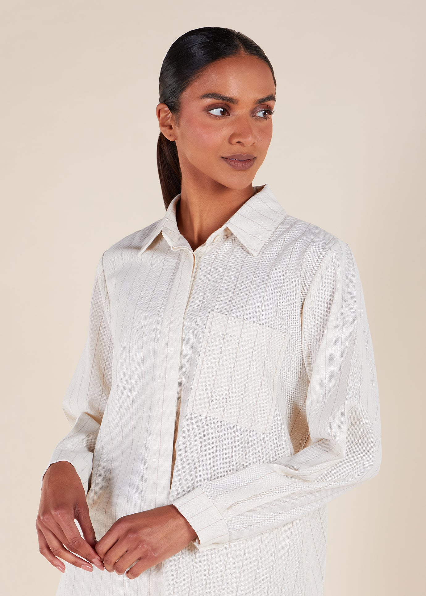Muji Co-Ord Set Off White - Final Sale - Image 6