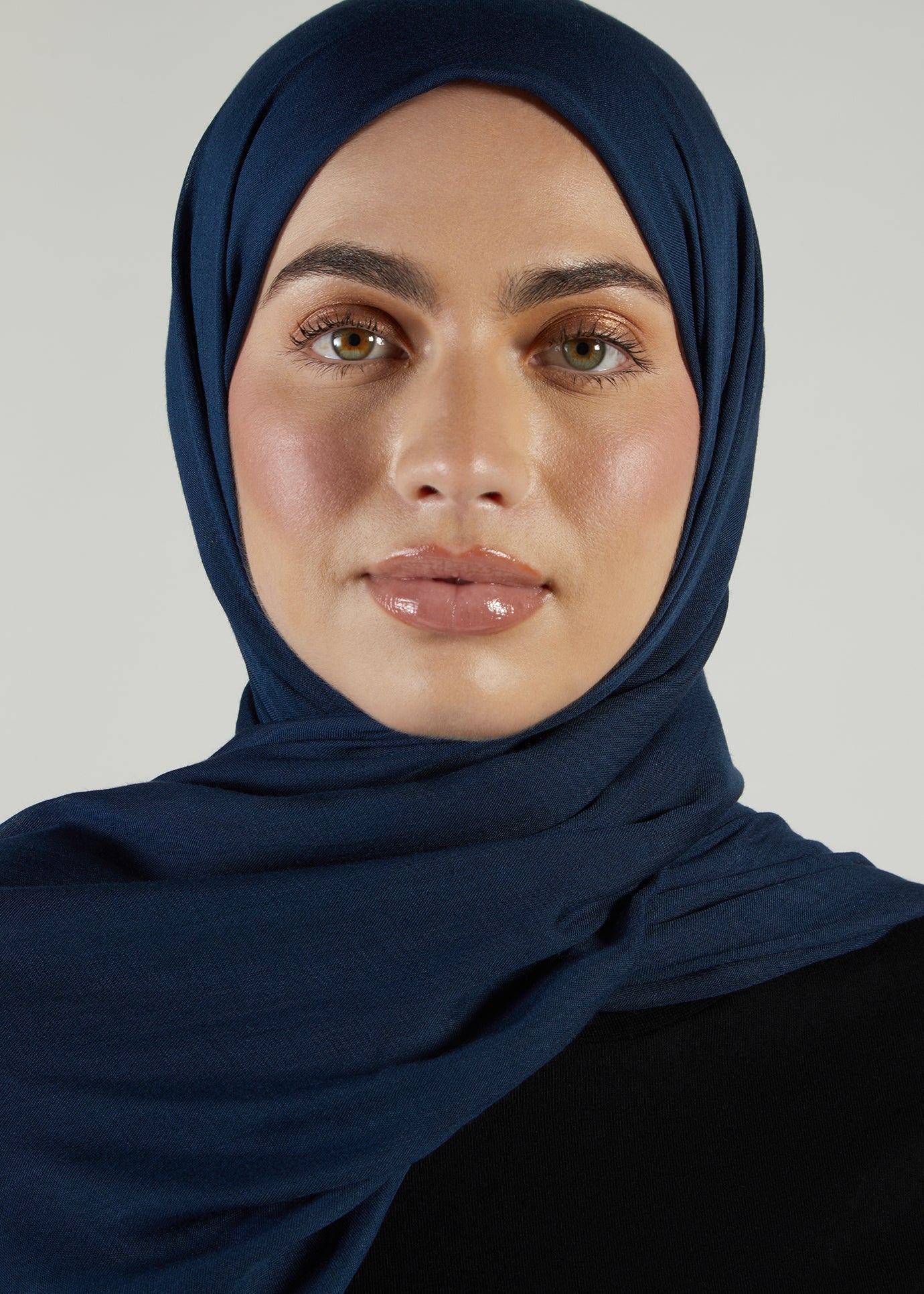 Premium Navy Modal Hijab - Image 5
