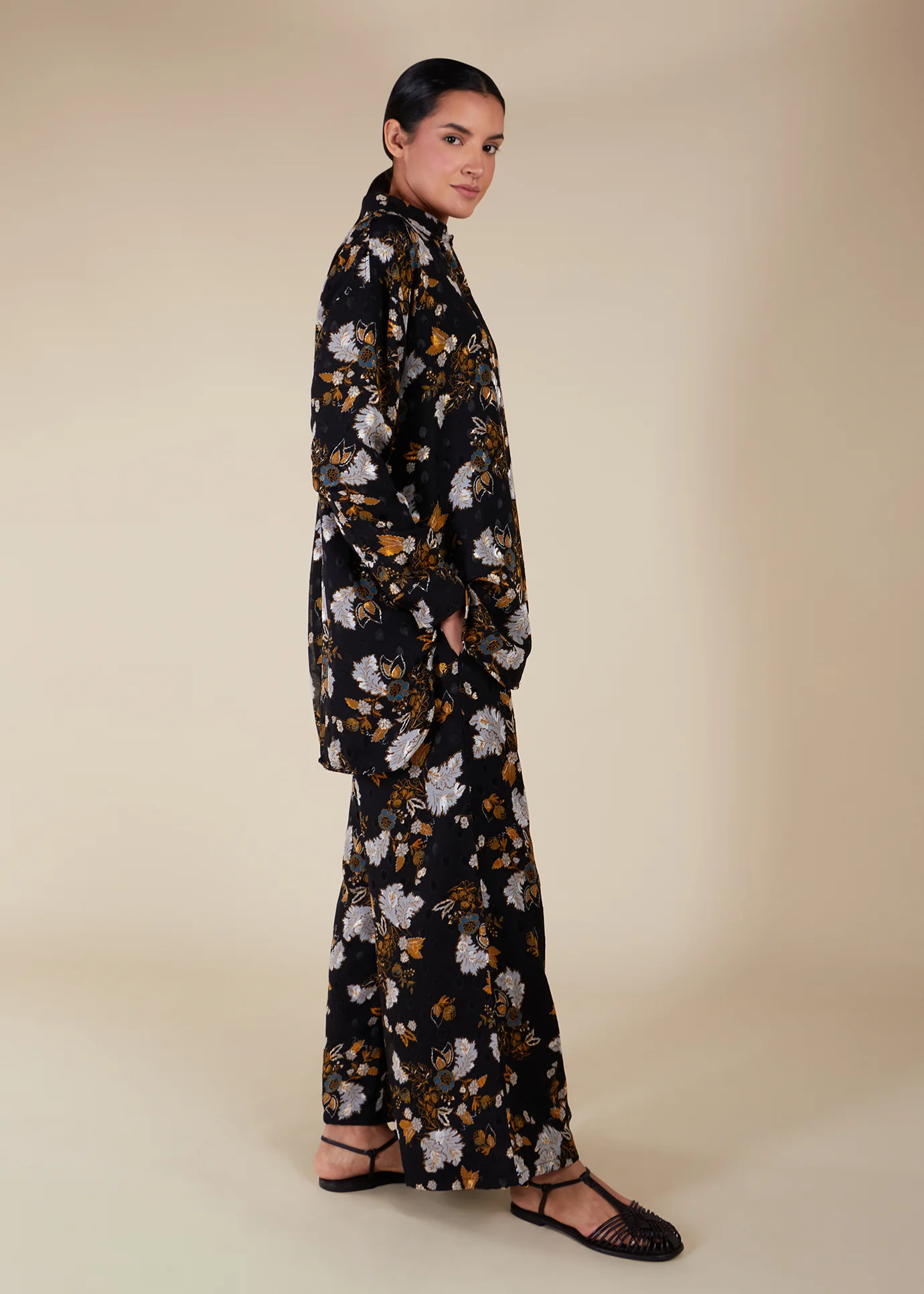 Oriental Print Co-Ord Set - Image 3