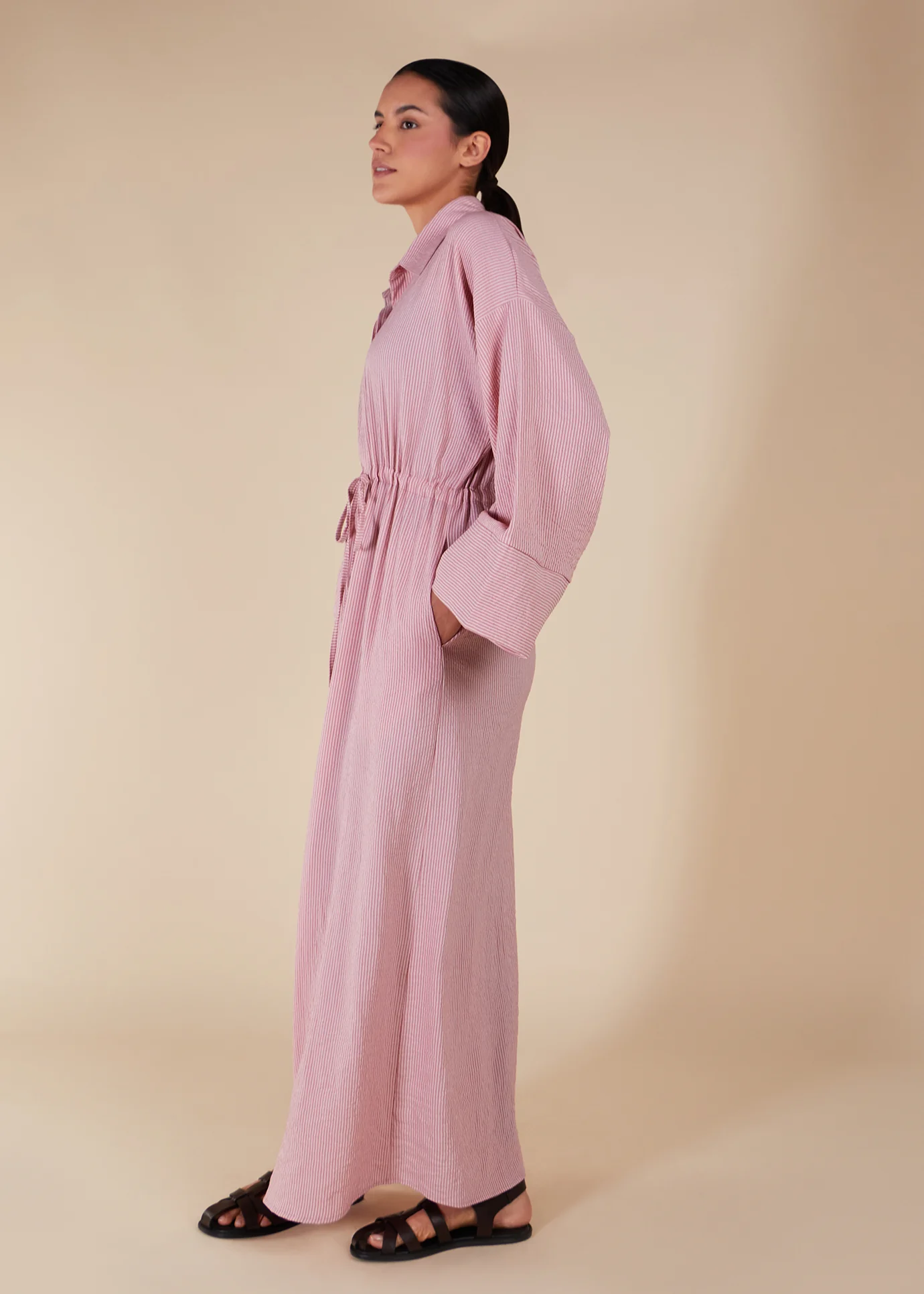 Pink Rock Drawstring Maxi - Image 2