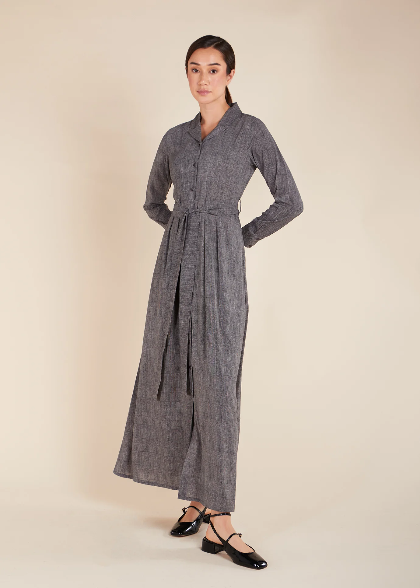 Plaid Maxi Dress - Final Sale