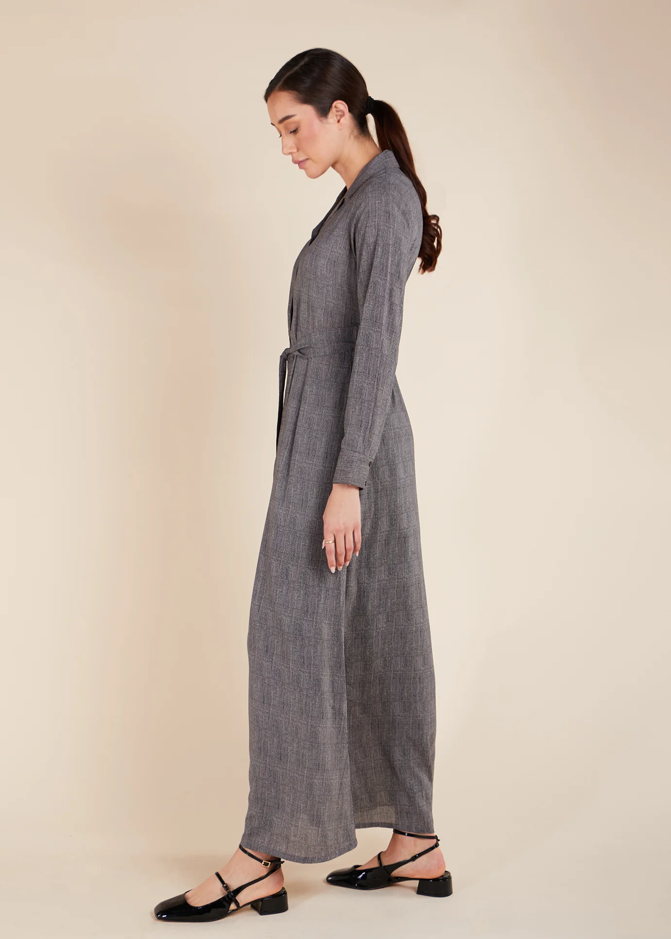 Plaid Maxi Dress - Final Sale - Image 2