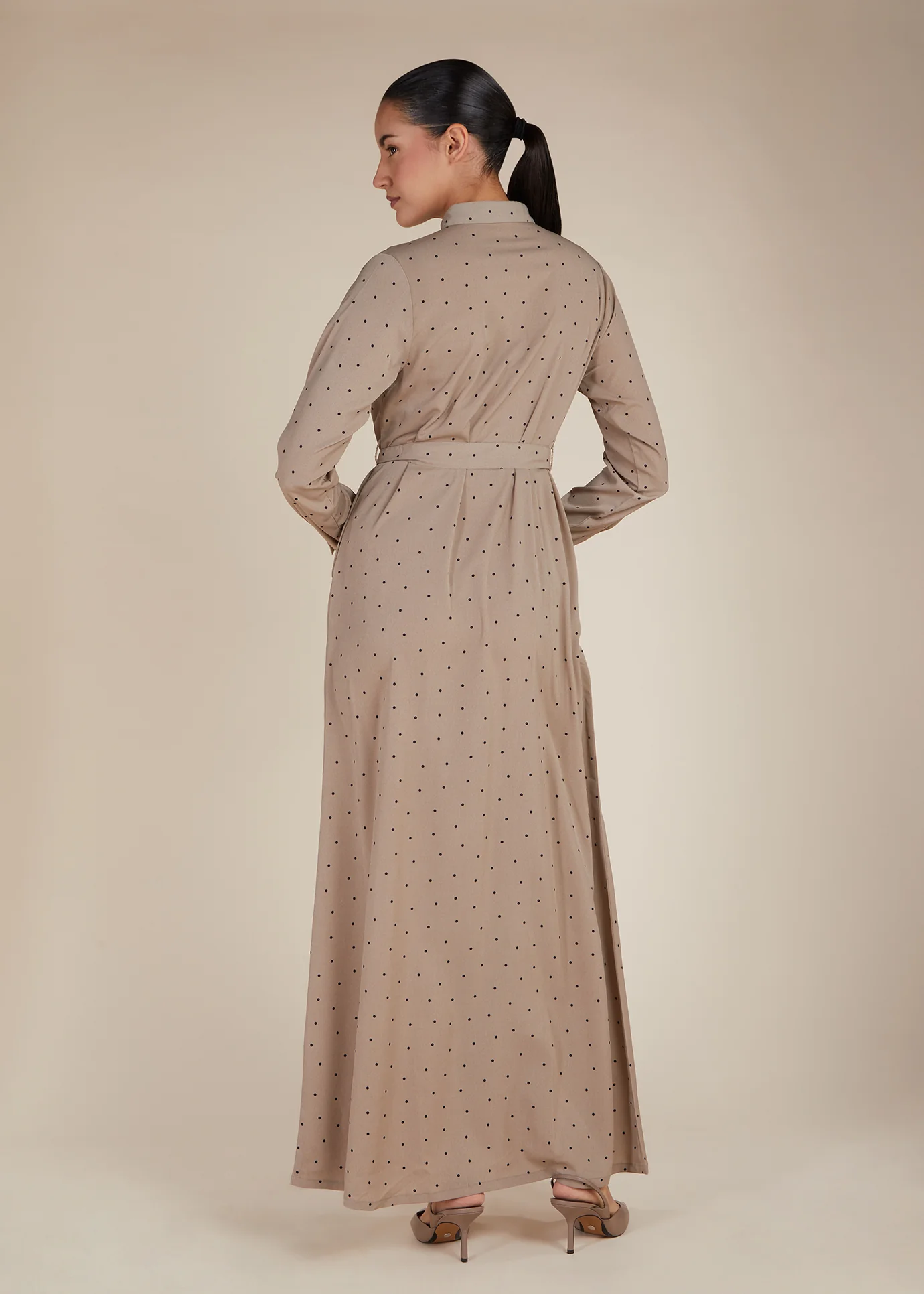 Polka & Pleats Maxi - Image 3