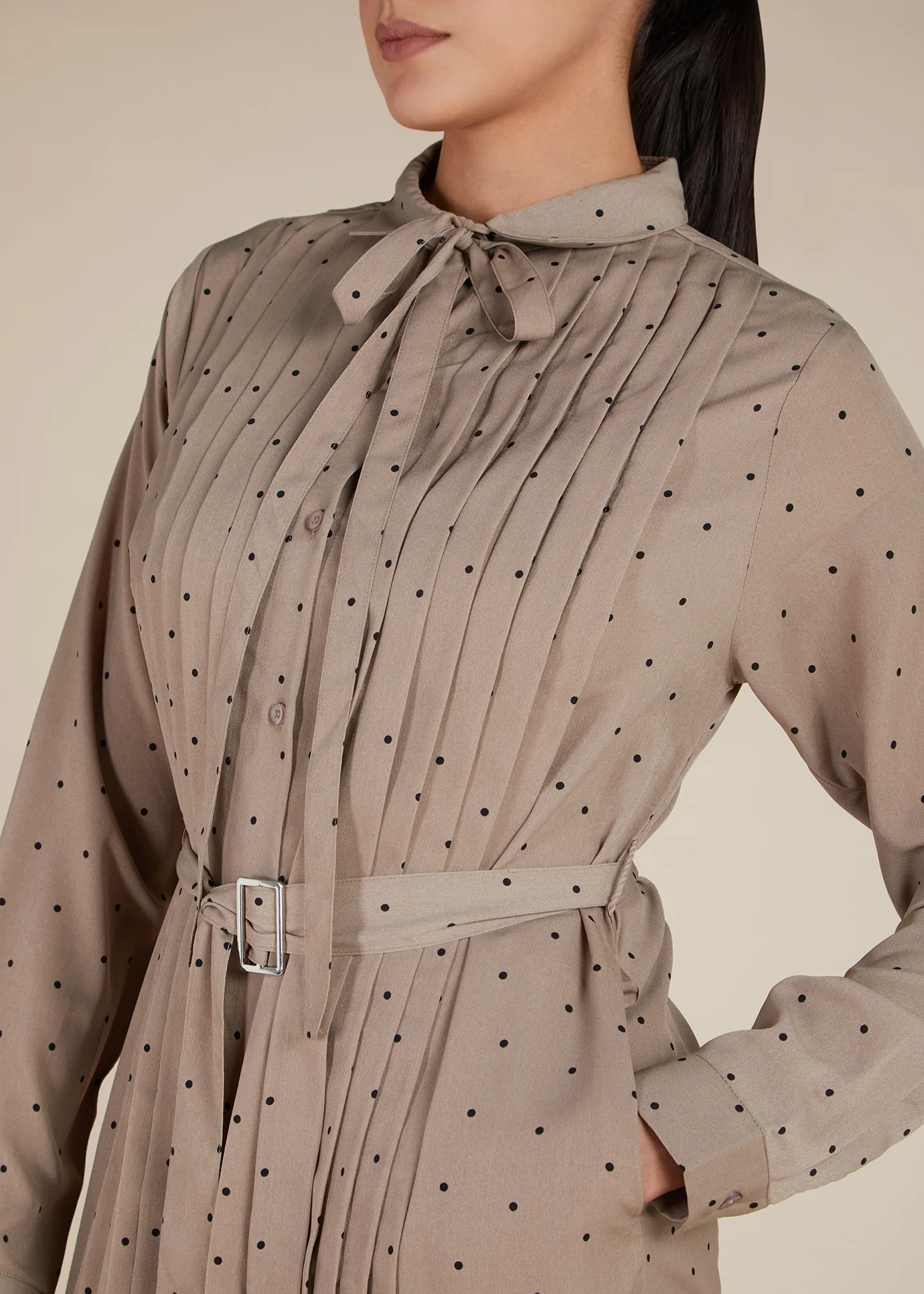 Polka & Pleats Maxi - Image 4