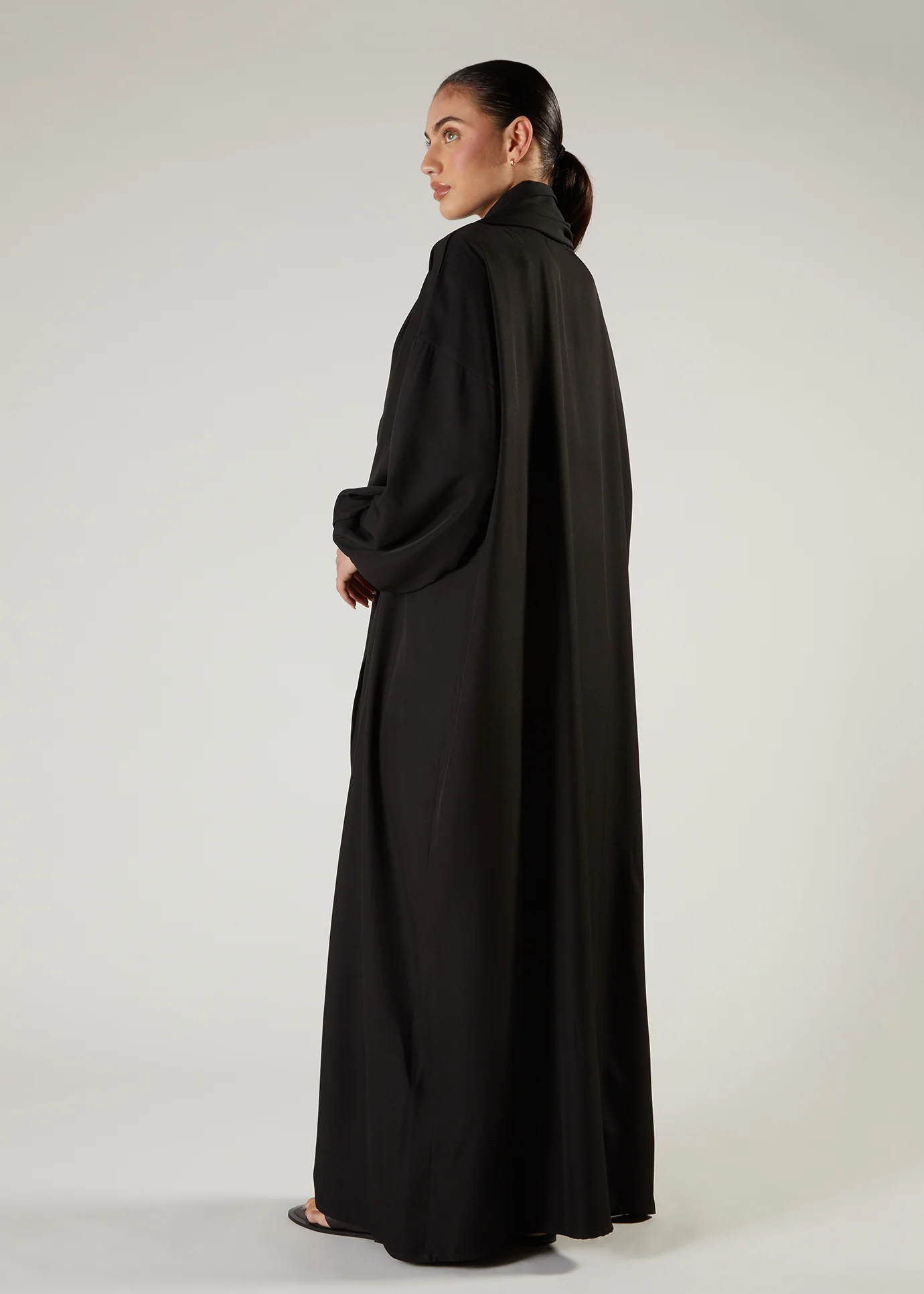 Prayer Abaya Black - Image 5