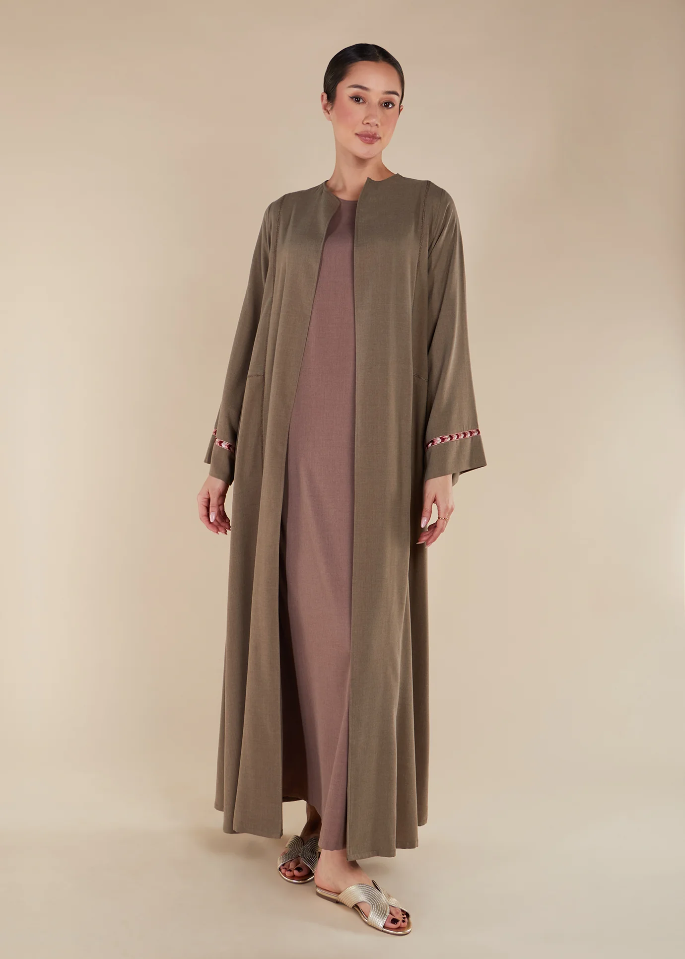 Sahm Open Abaya - Final Sale