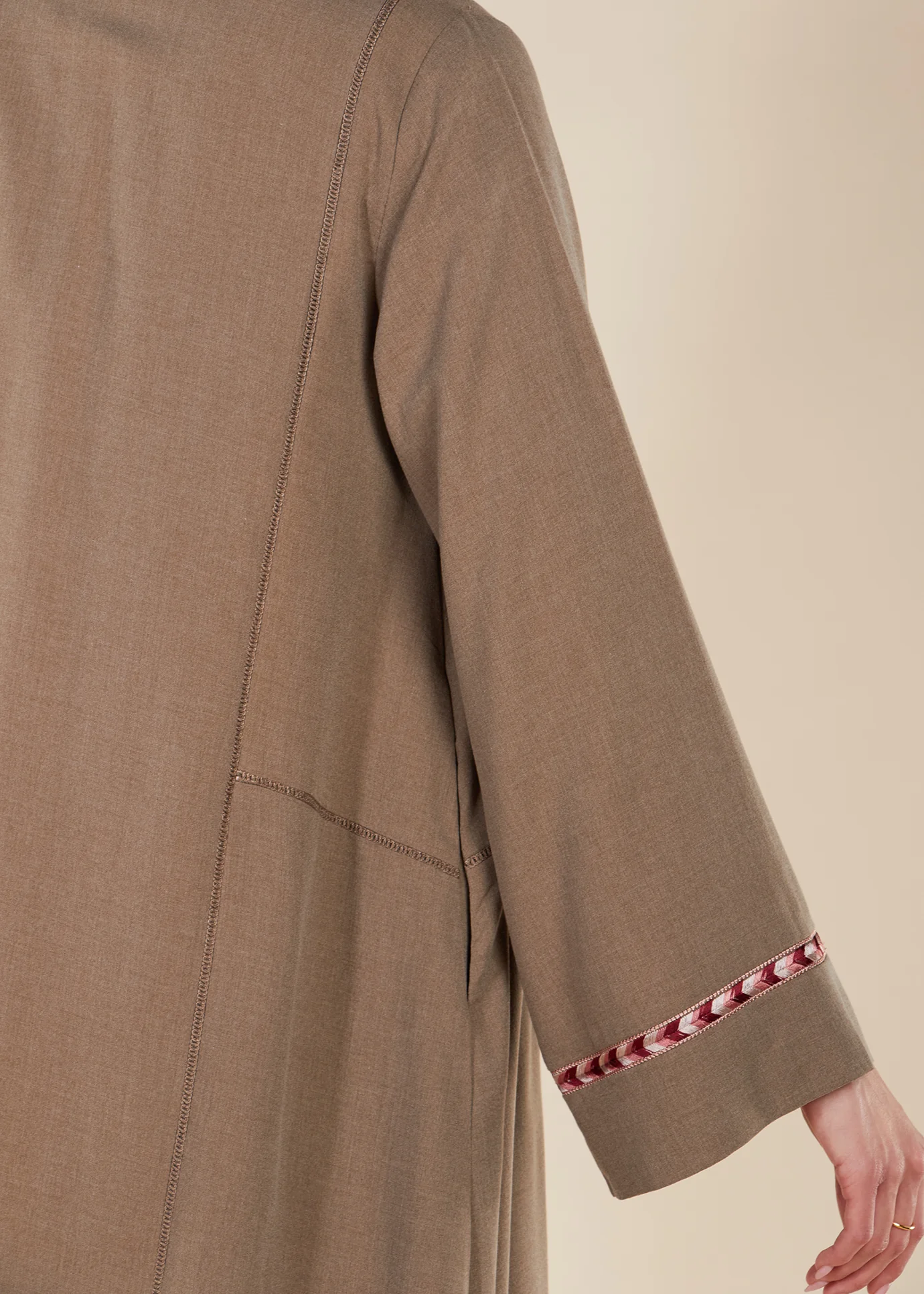 Sahm Open Abaya - Final Sale - Image 4