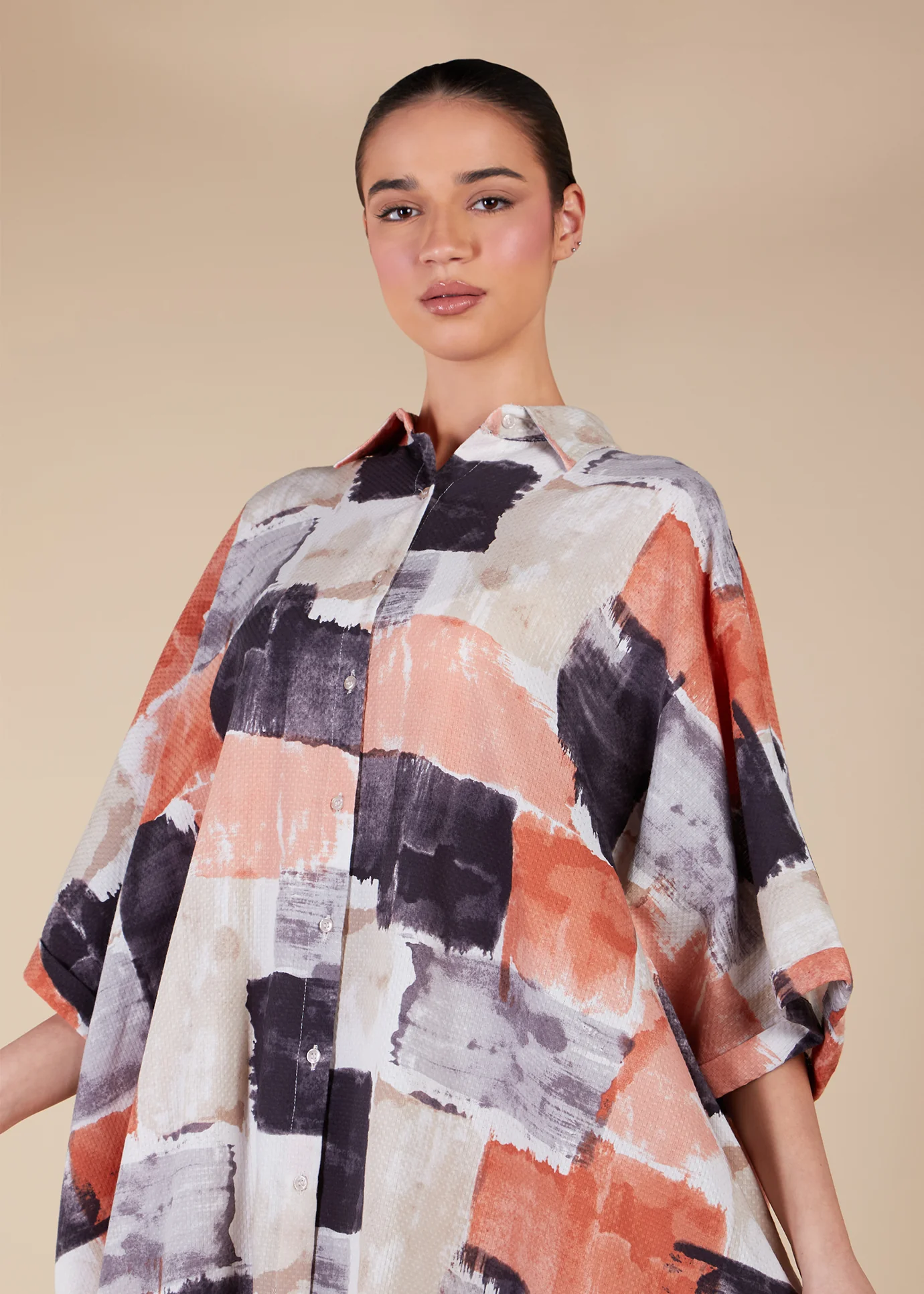 Saltillo Shirted Kaftan - Final Sale - Image 4