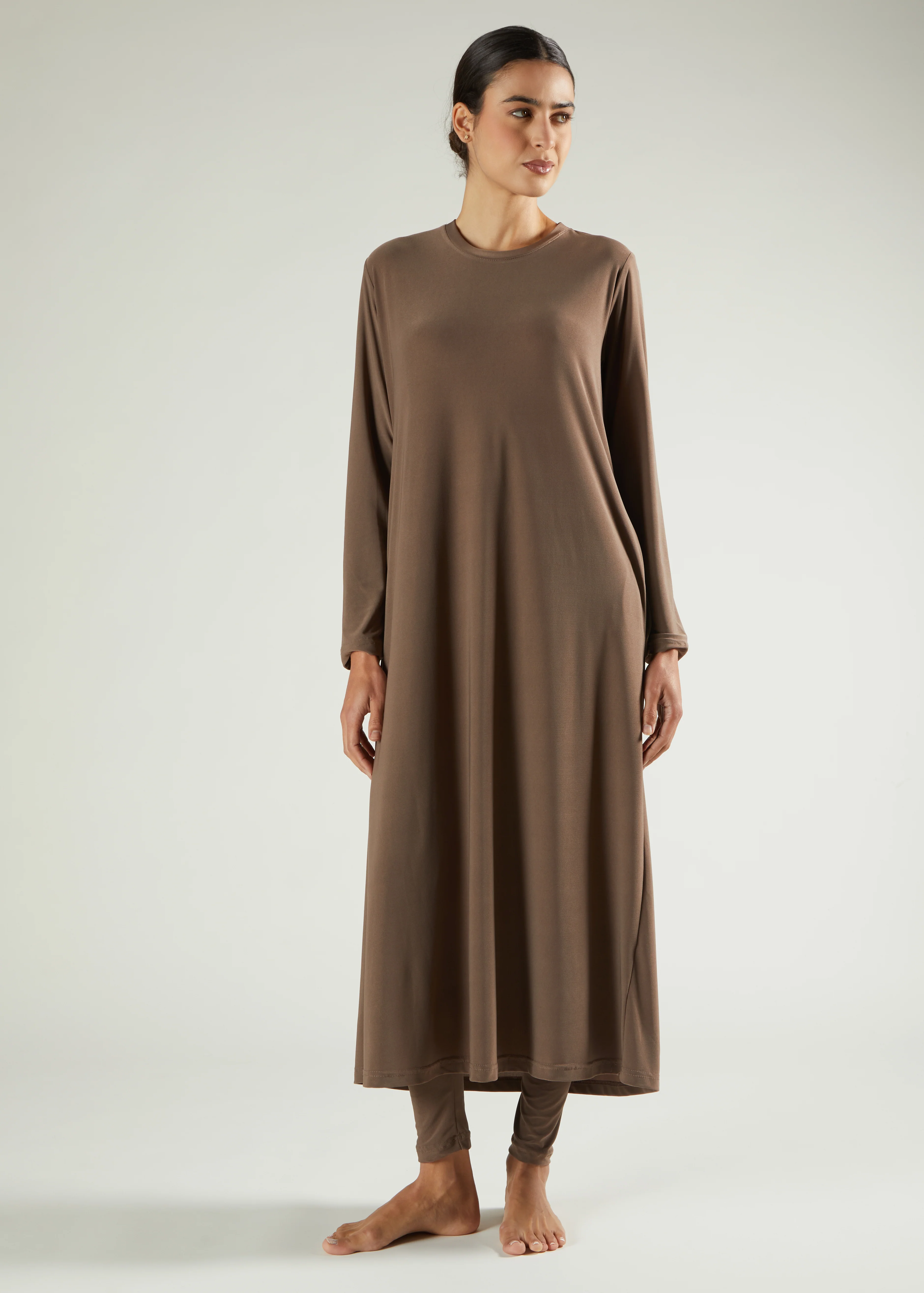 Second Skin Full Slip Chestnut