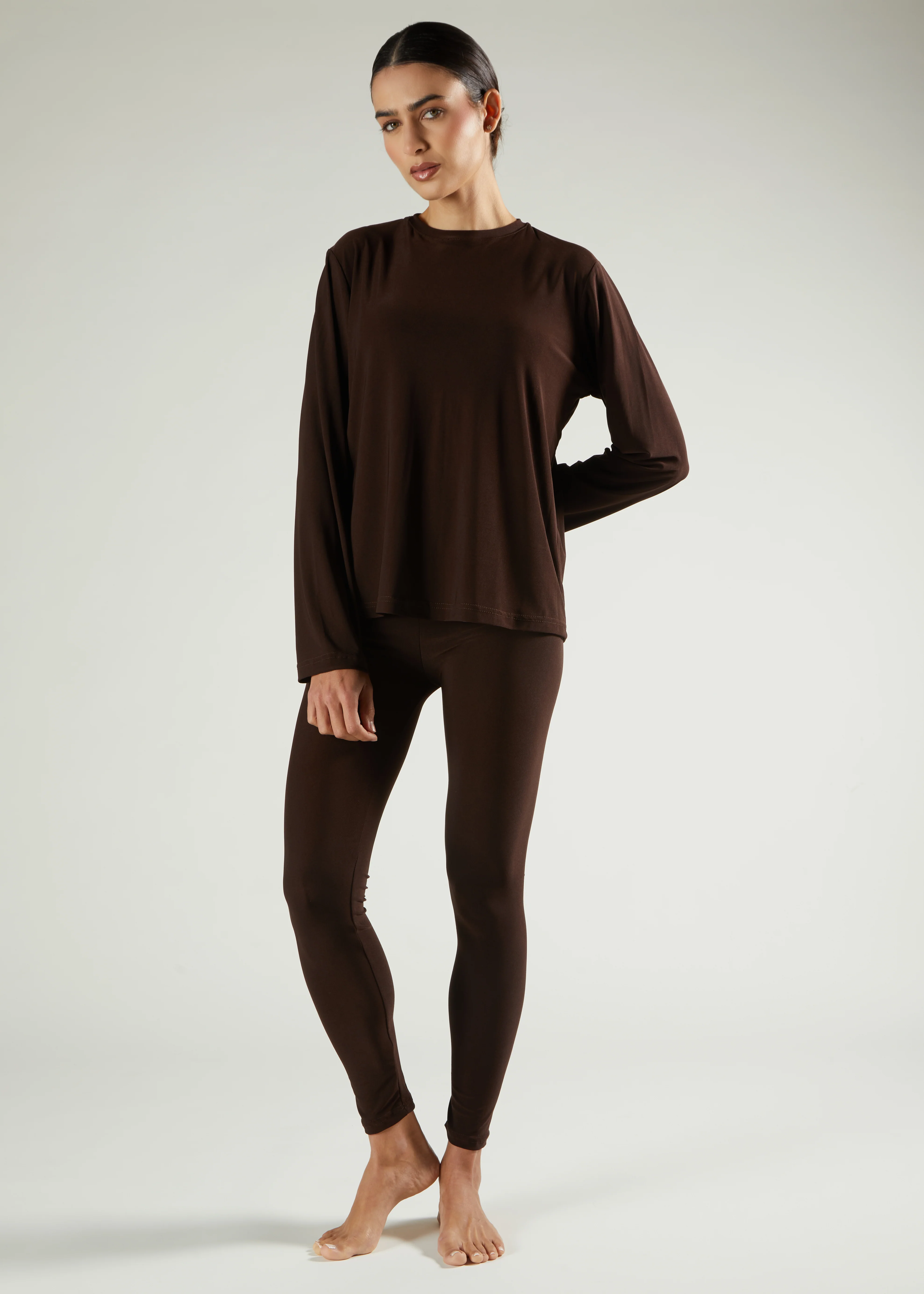 Second Skin Top Chocolate - Image 3