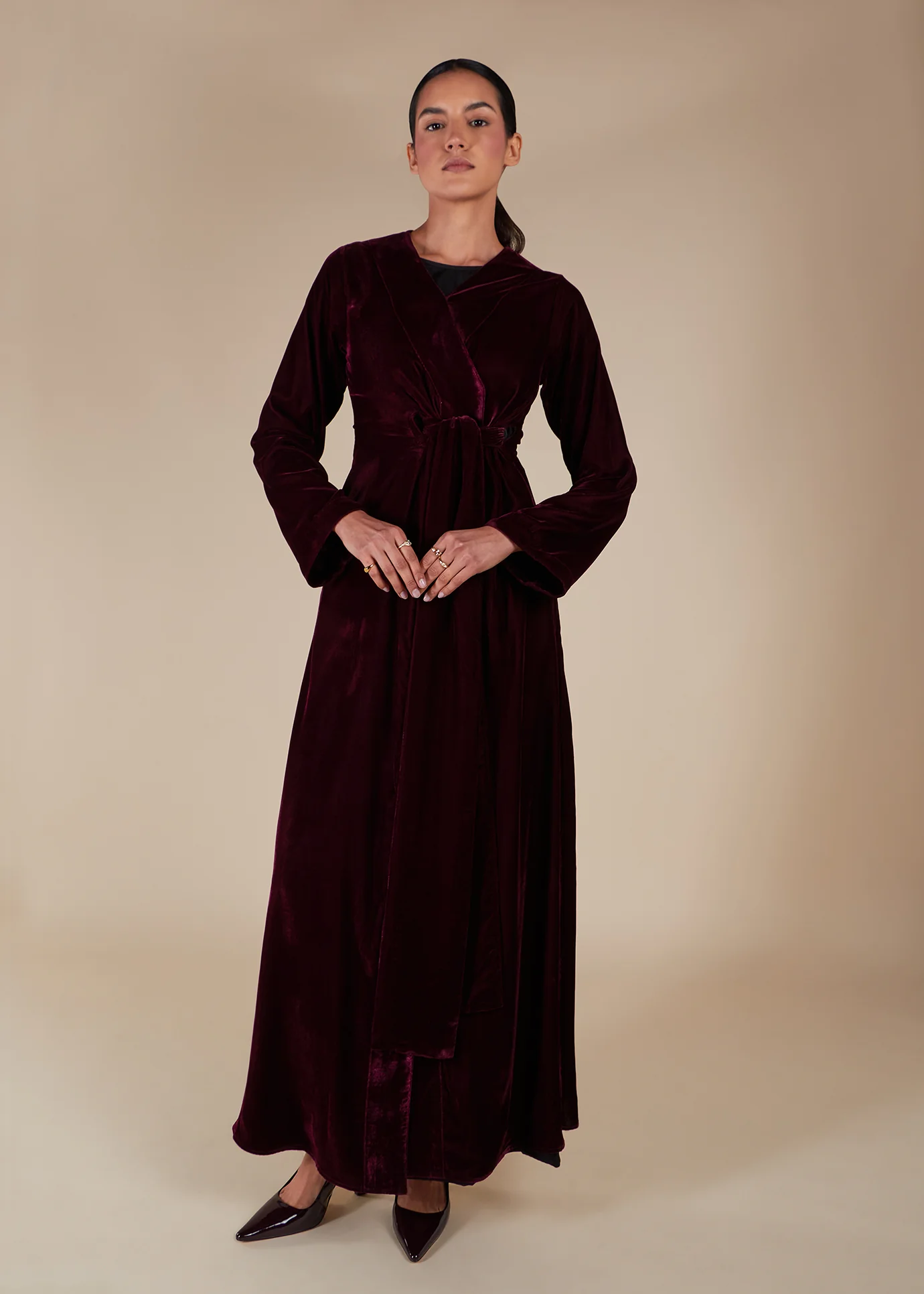 Seren Wrap Abaya - Image 2