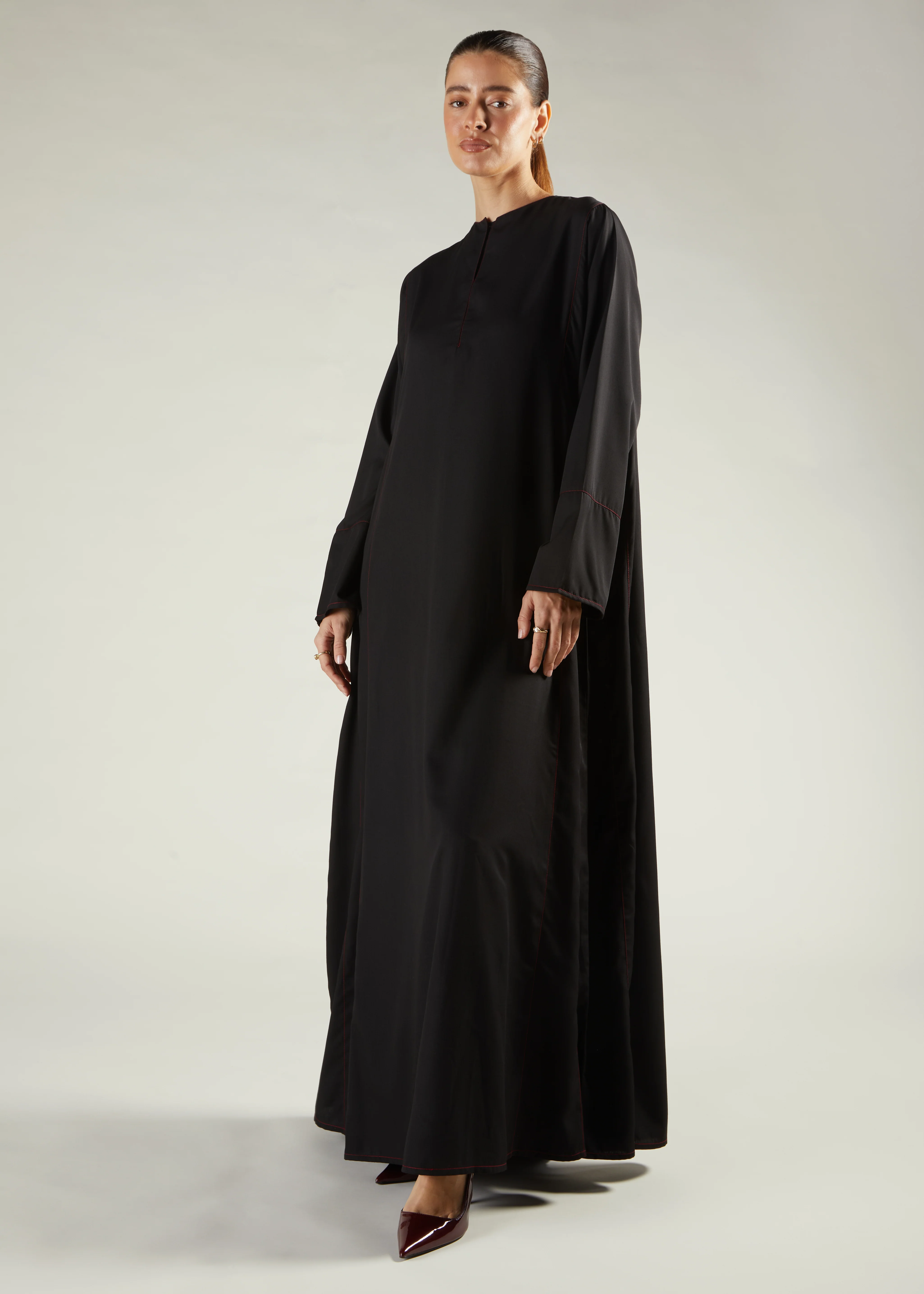 Side Seams Abaya - Image 2