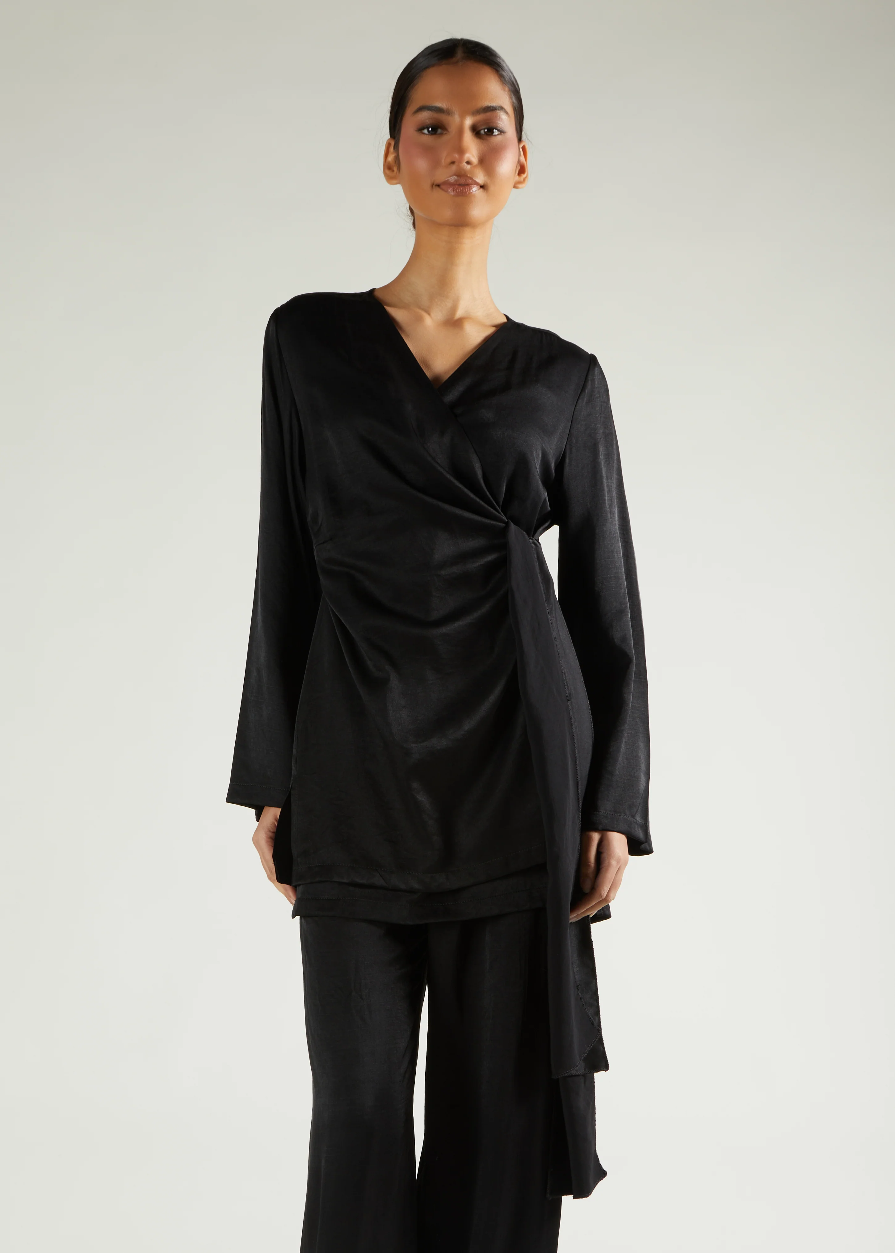 Side Tie Set Black - Image 3