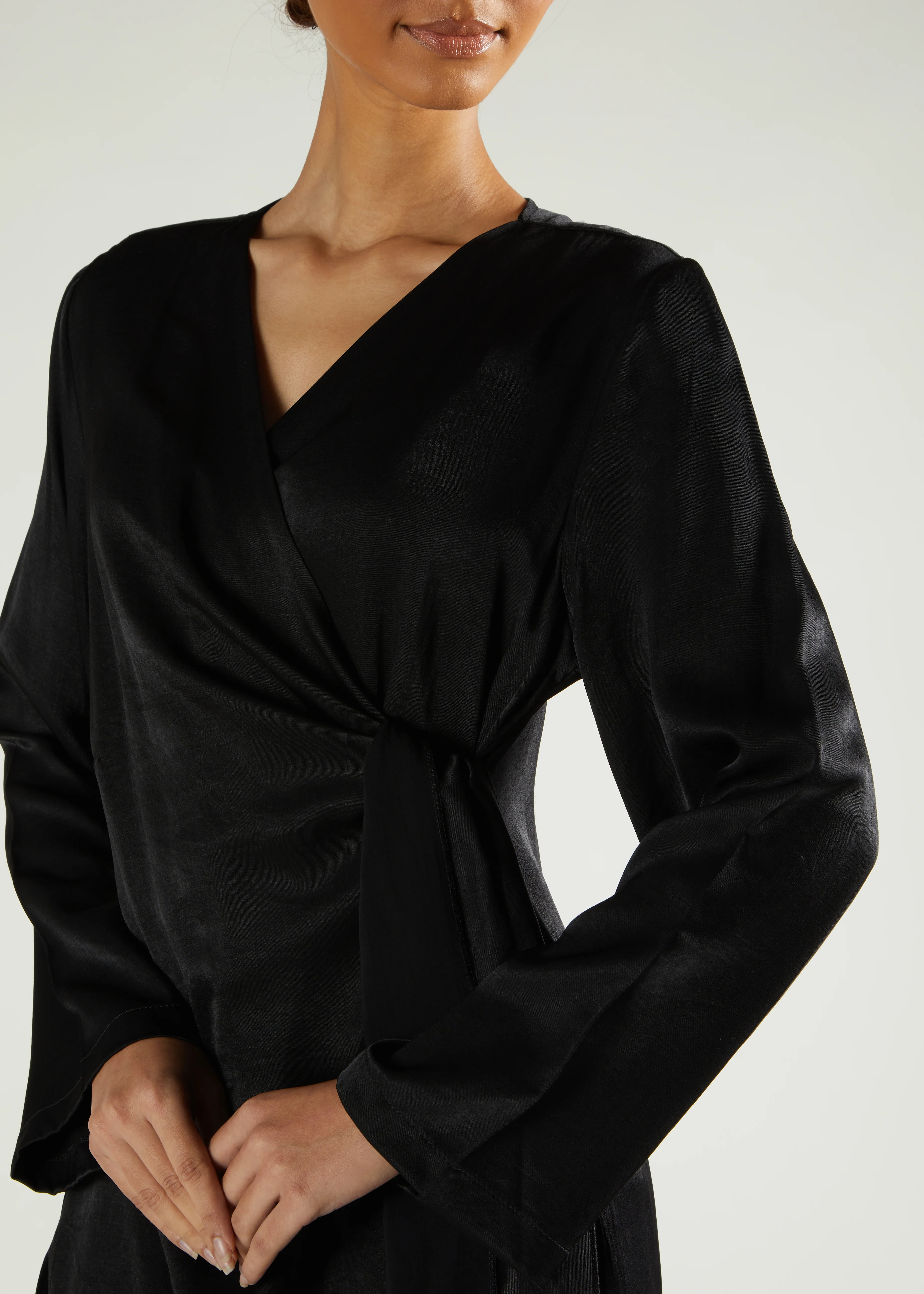 Side Tie Set Black - Image 4