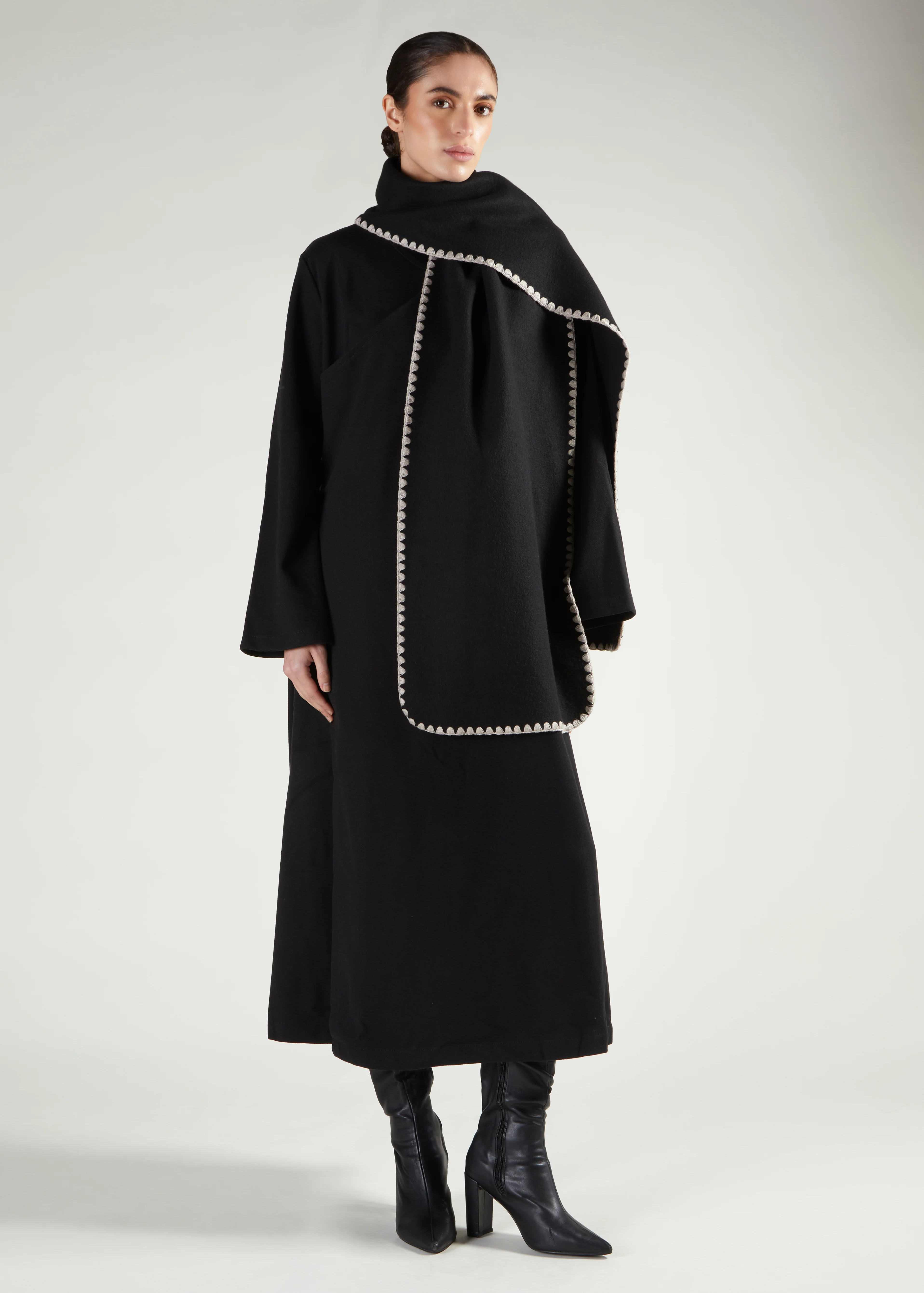 Side Wrap Abaya - Image 2