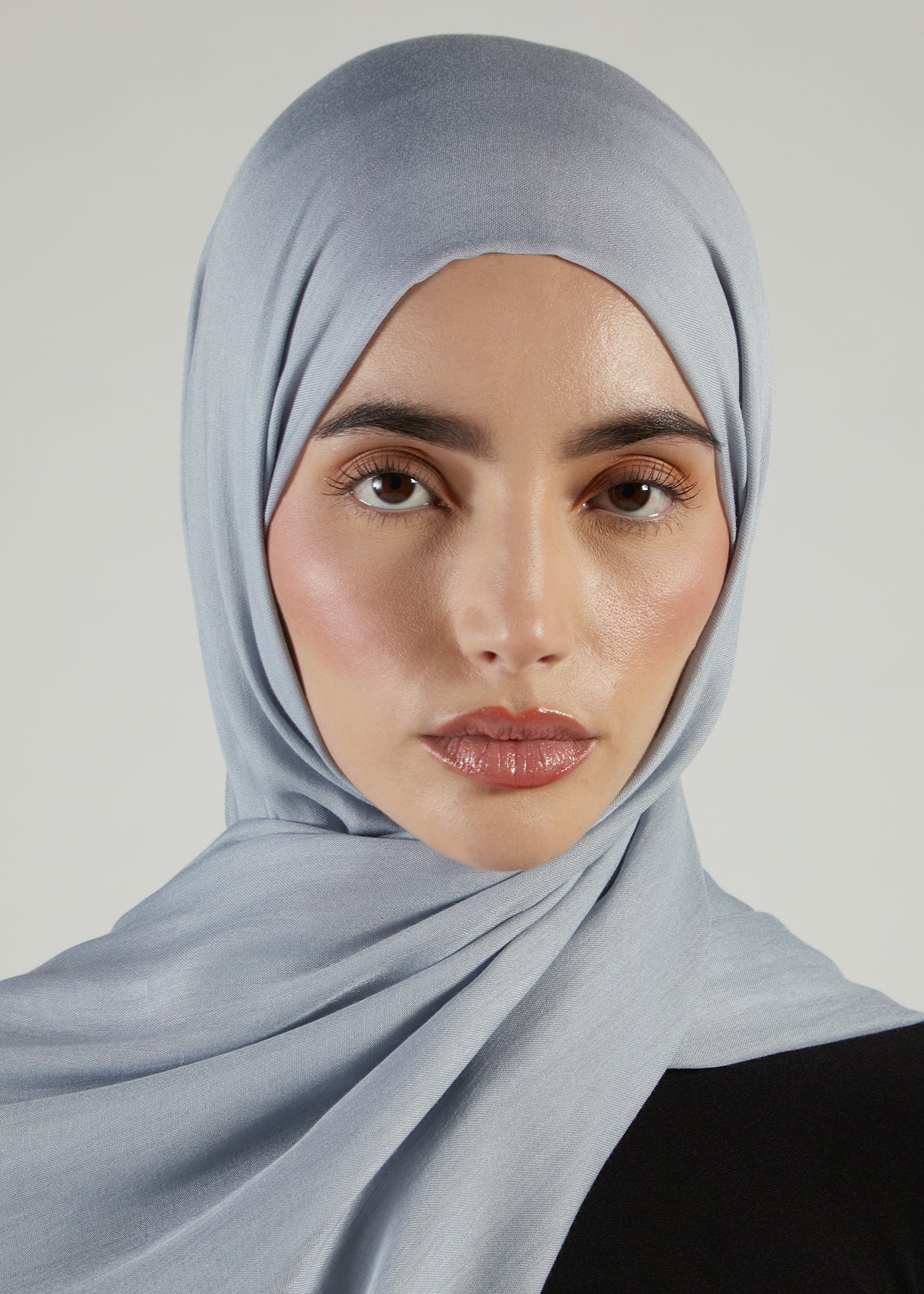 Sky Blue Premium Modal Hijab - Image 3