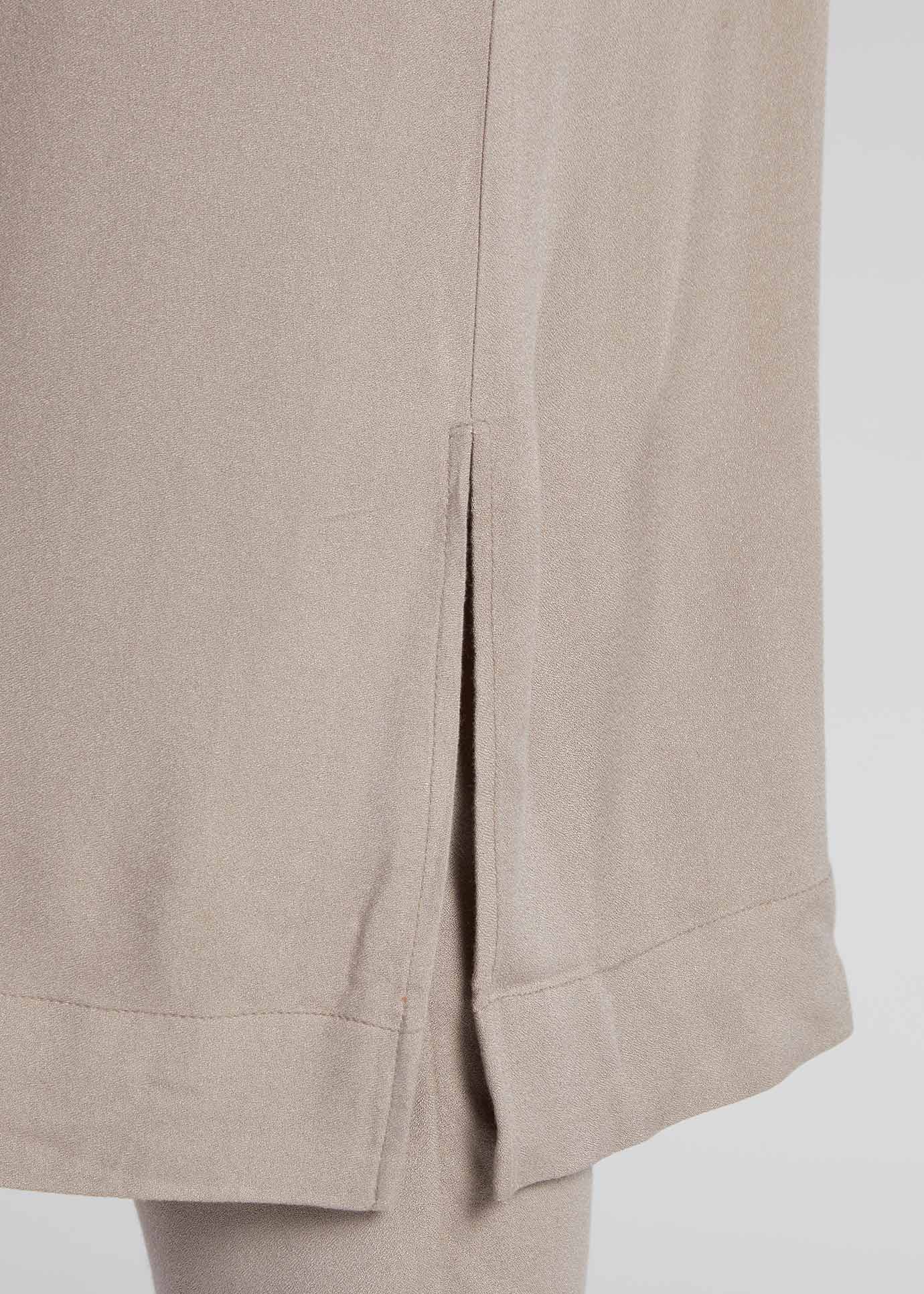 Slip Dress Khaki - Image 5