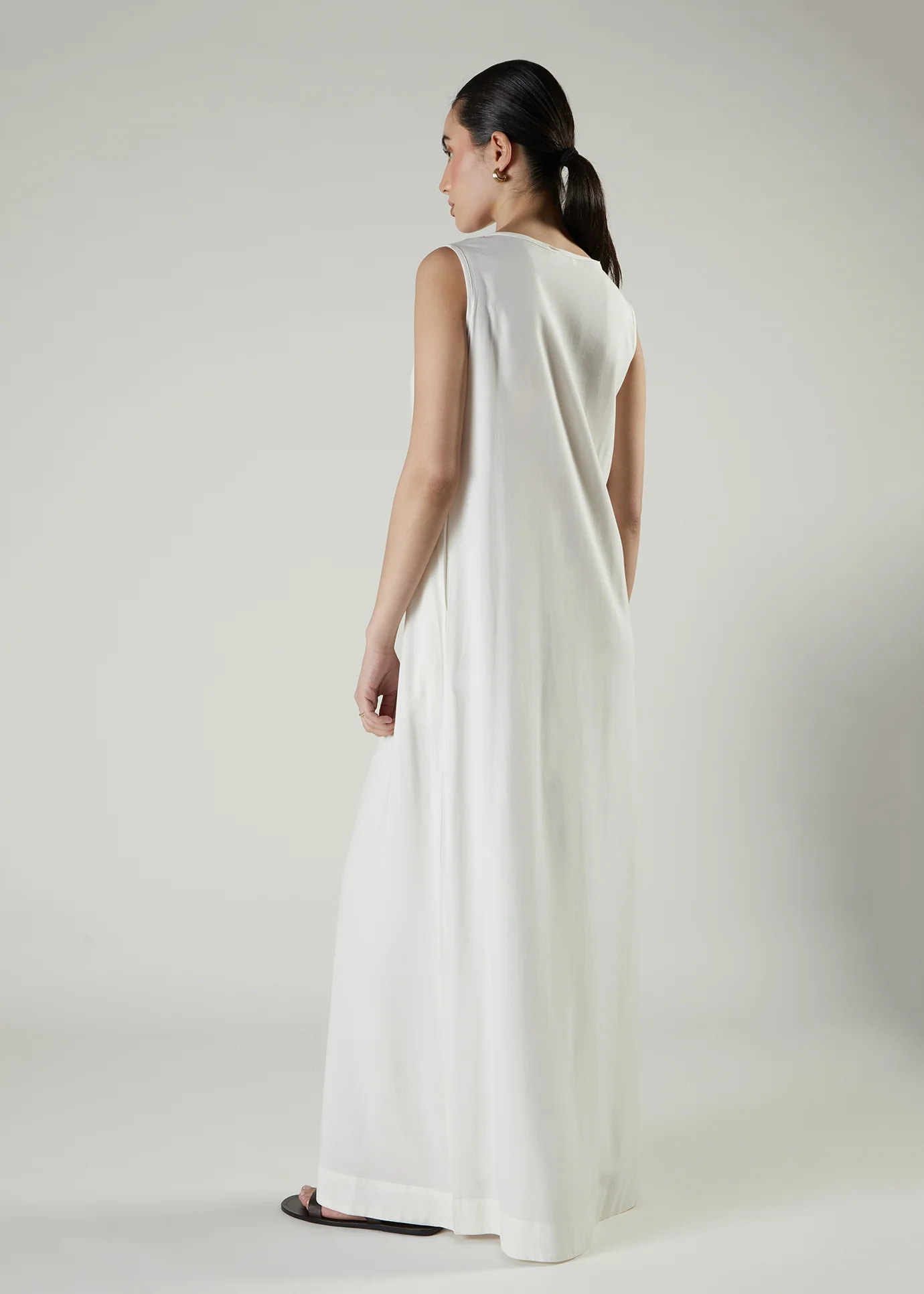 Slip Dress Milky White - Image 2