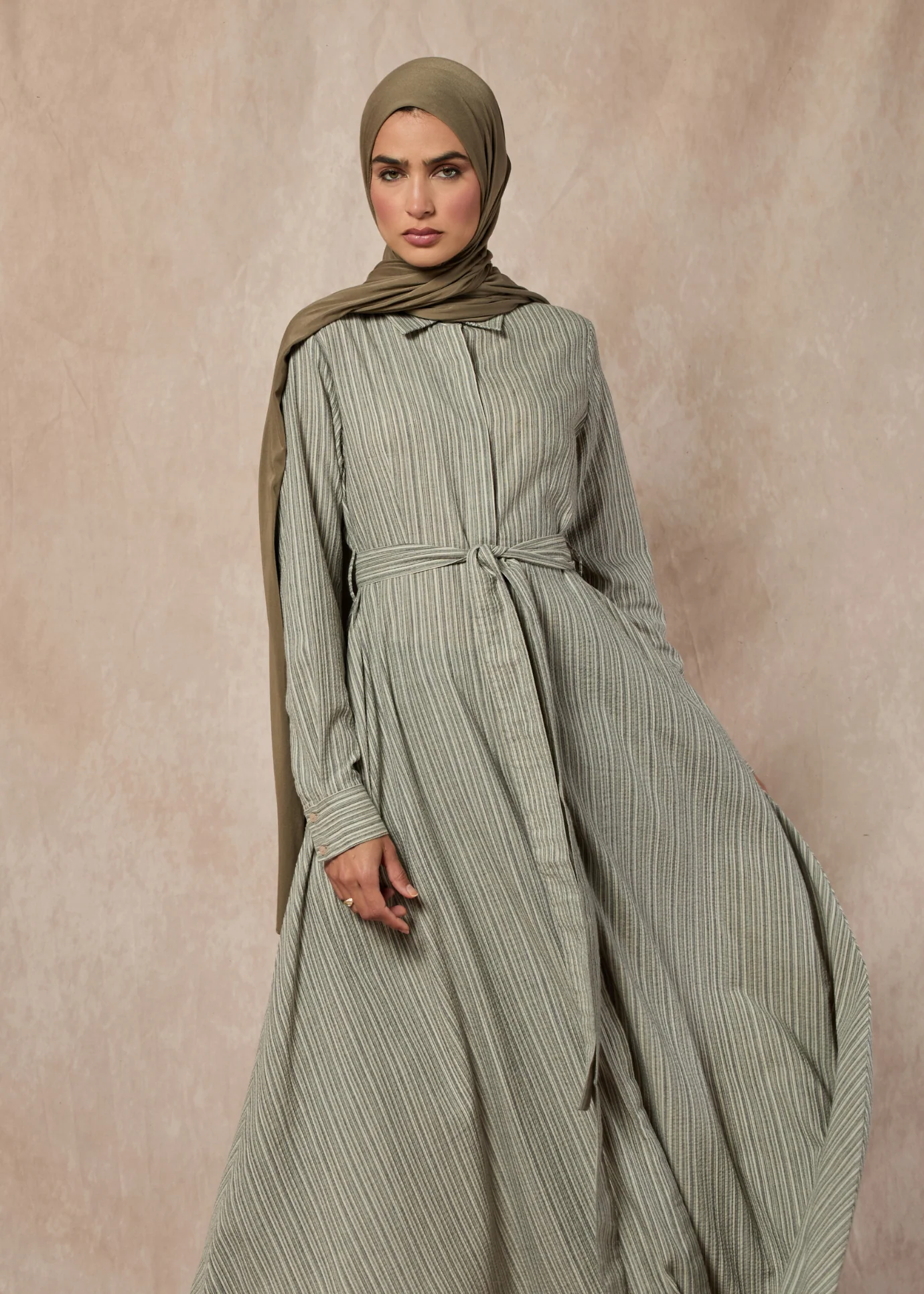 Soft Cotton Shirted Maxi - Image 8
