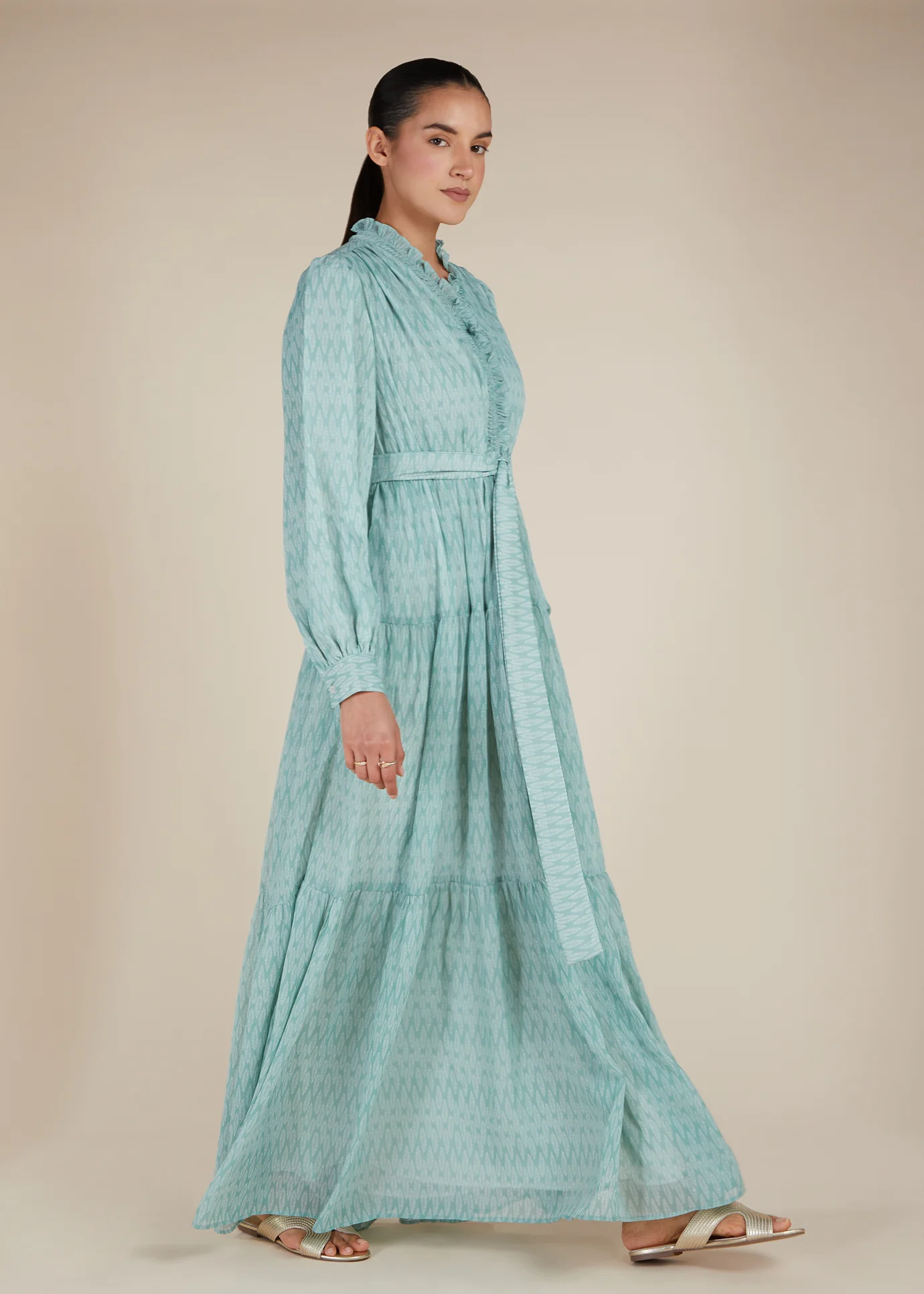 Softly Sage Floaty Maxi - Image 2