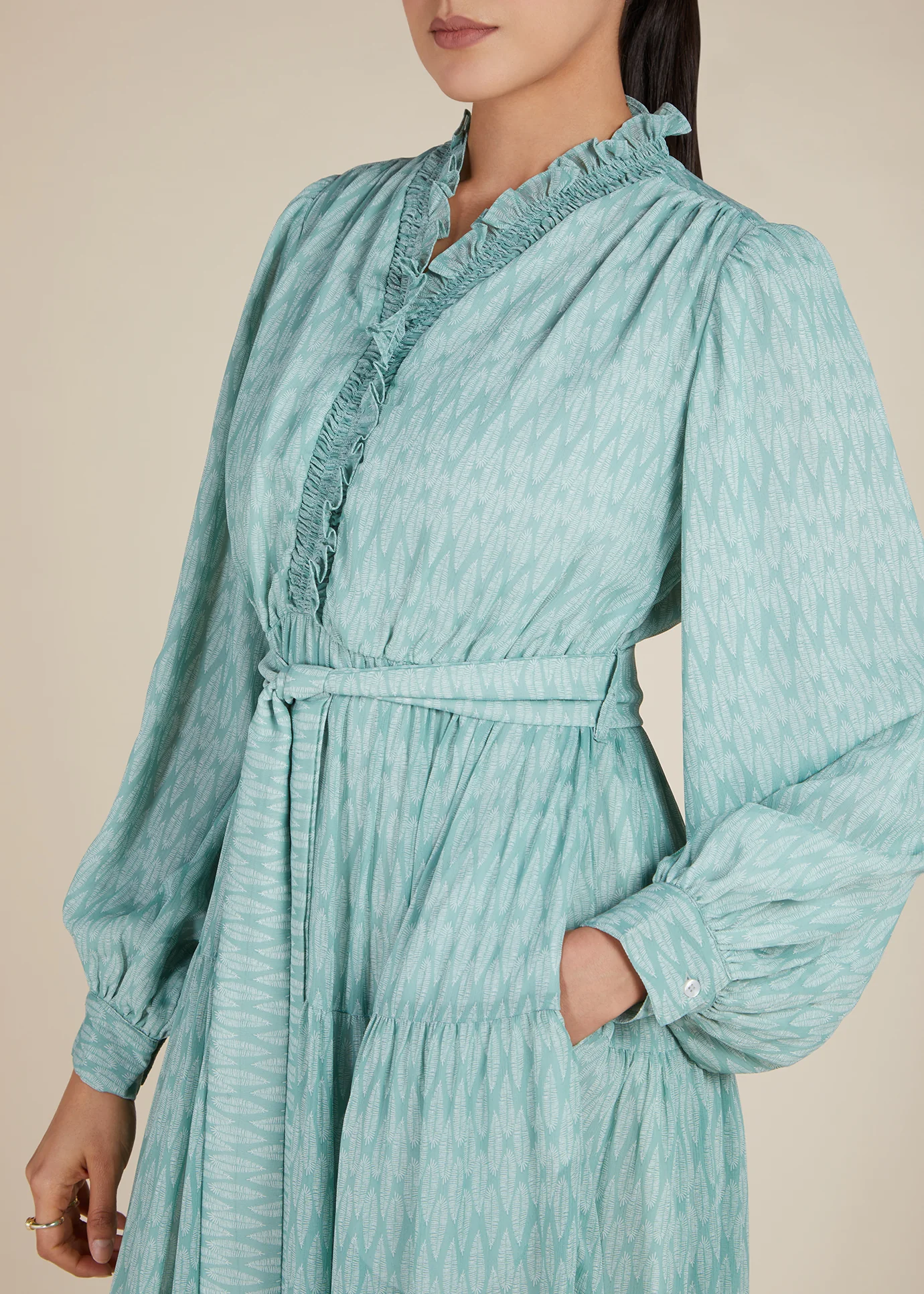 Softly Sage Floaty Maxi - Image 4