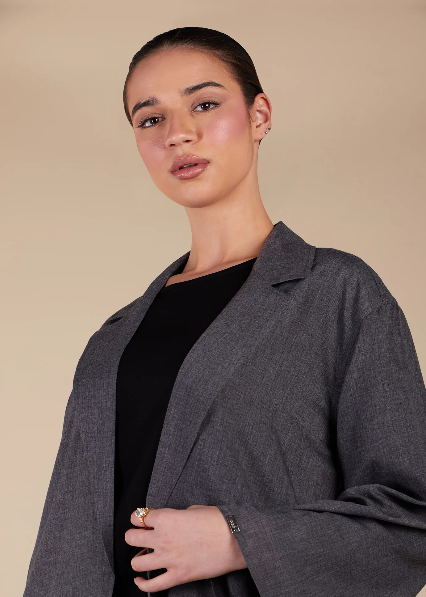 Summer Blazer Grey - Final Sale - Image 3