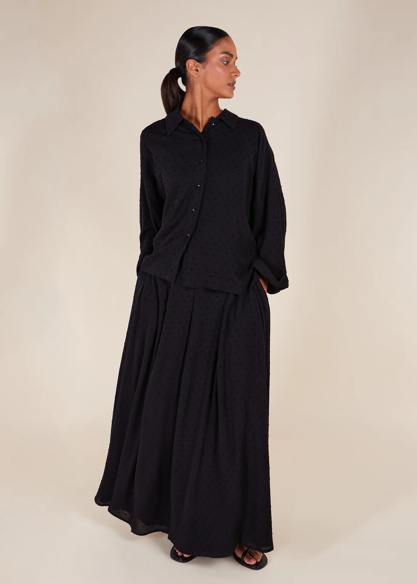Summer Blouse Black - Image 4