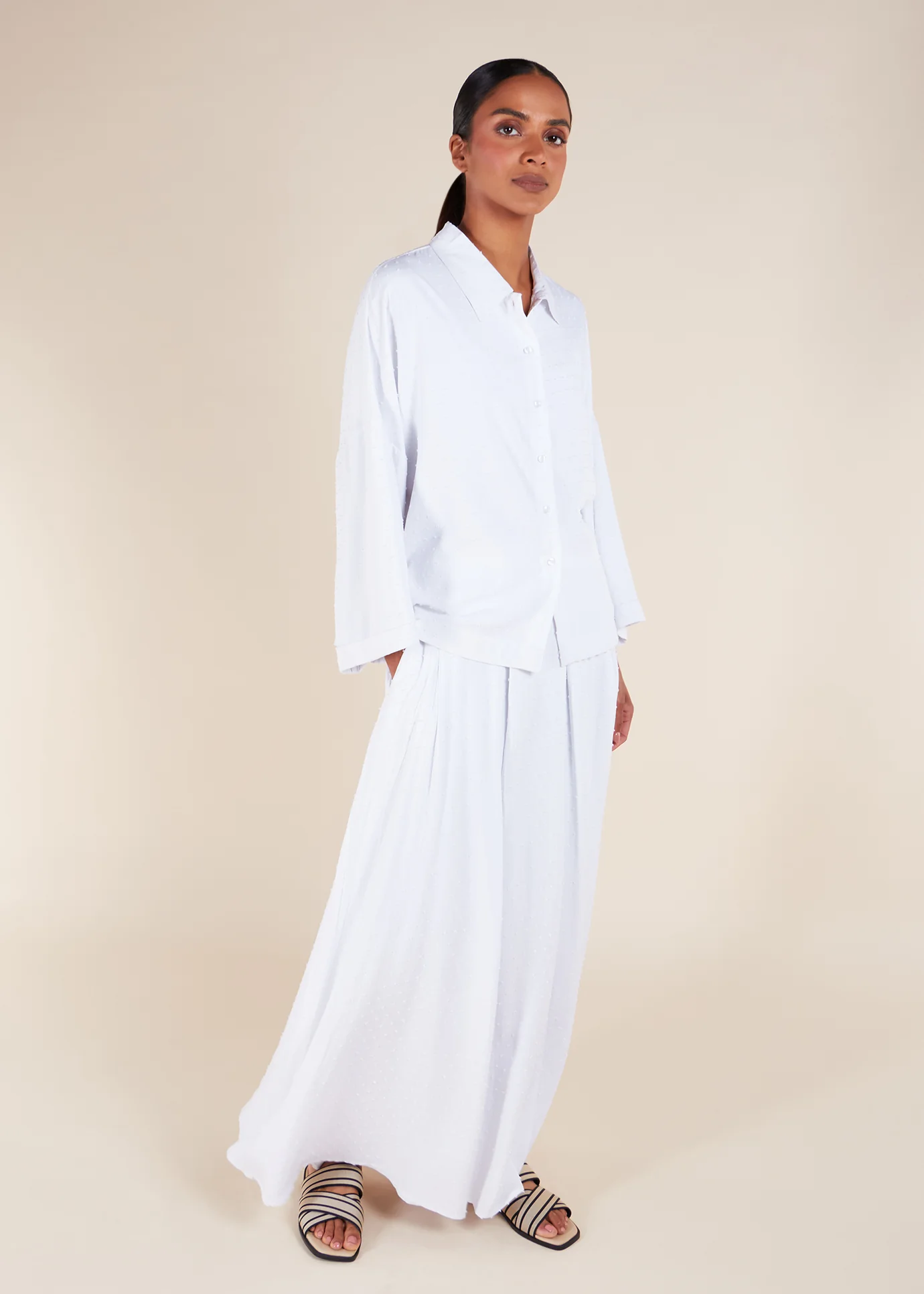 Summer Blouse White - Final Sale - Image 4