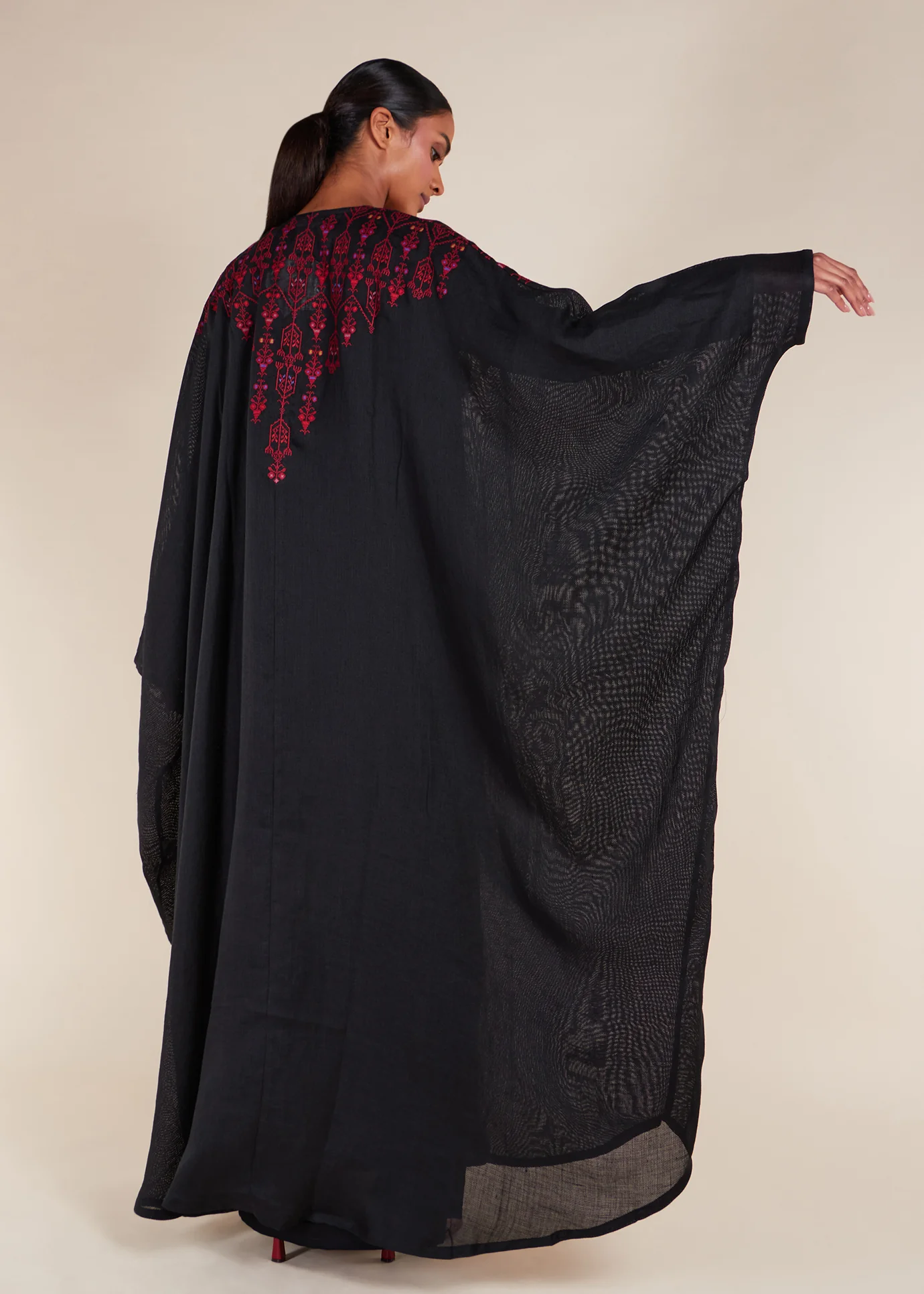 Tatreez Open Abaya - Final Sale - Image 5