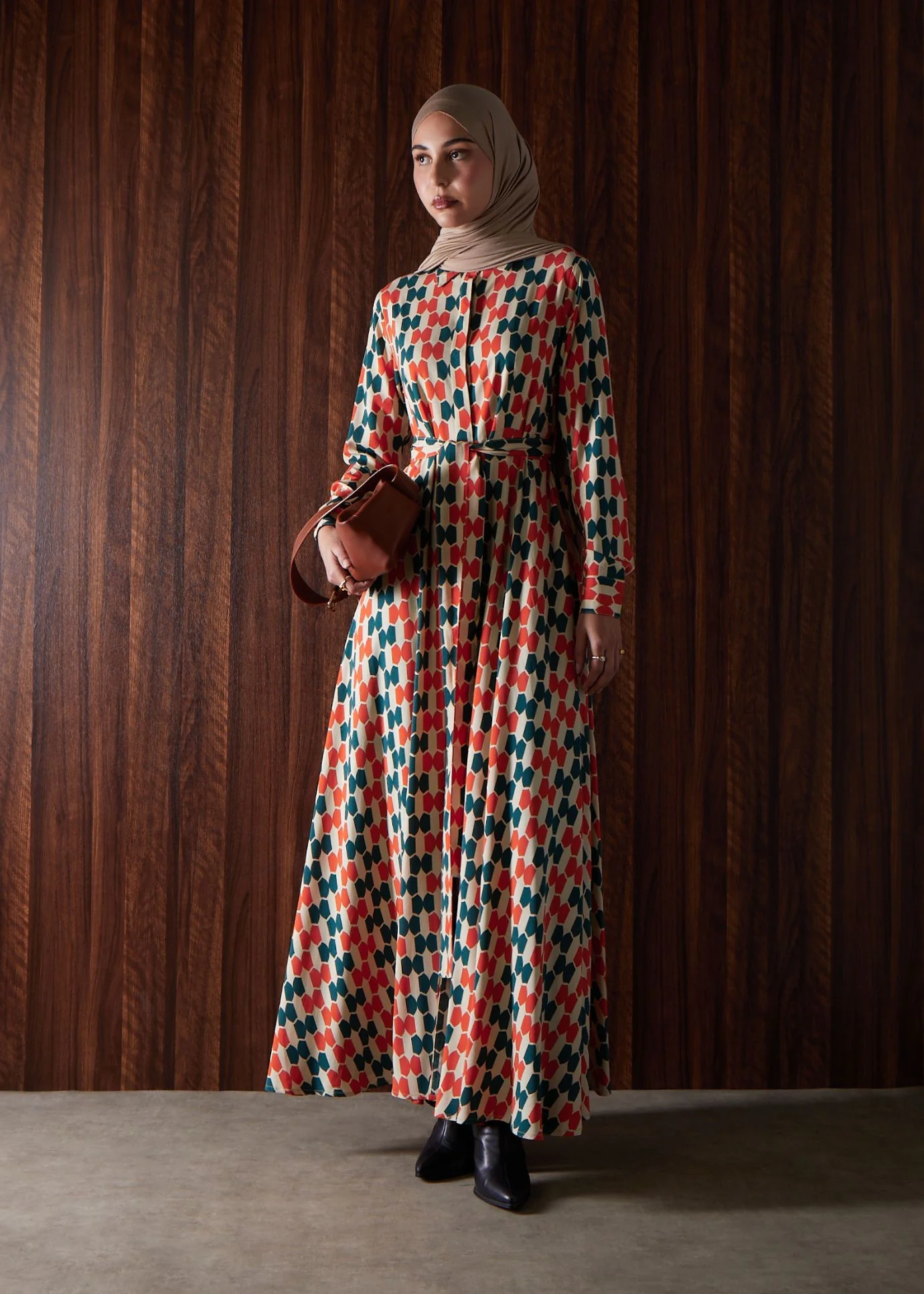 Tile Print Maxi - Image 2