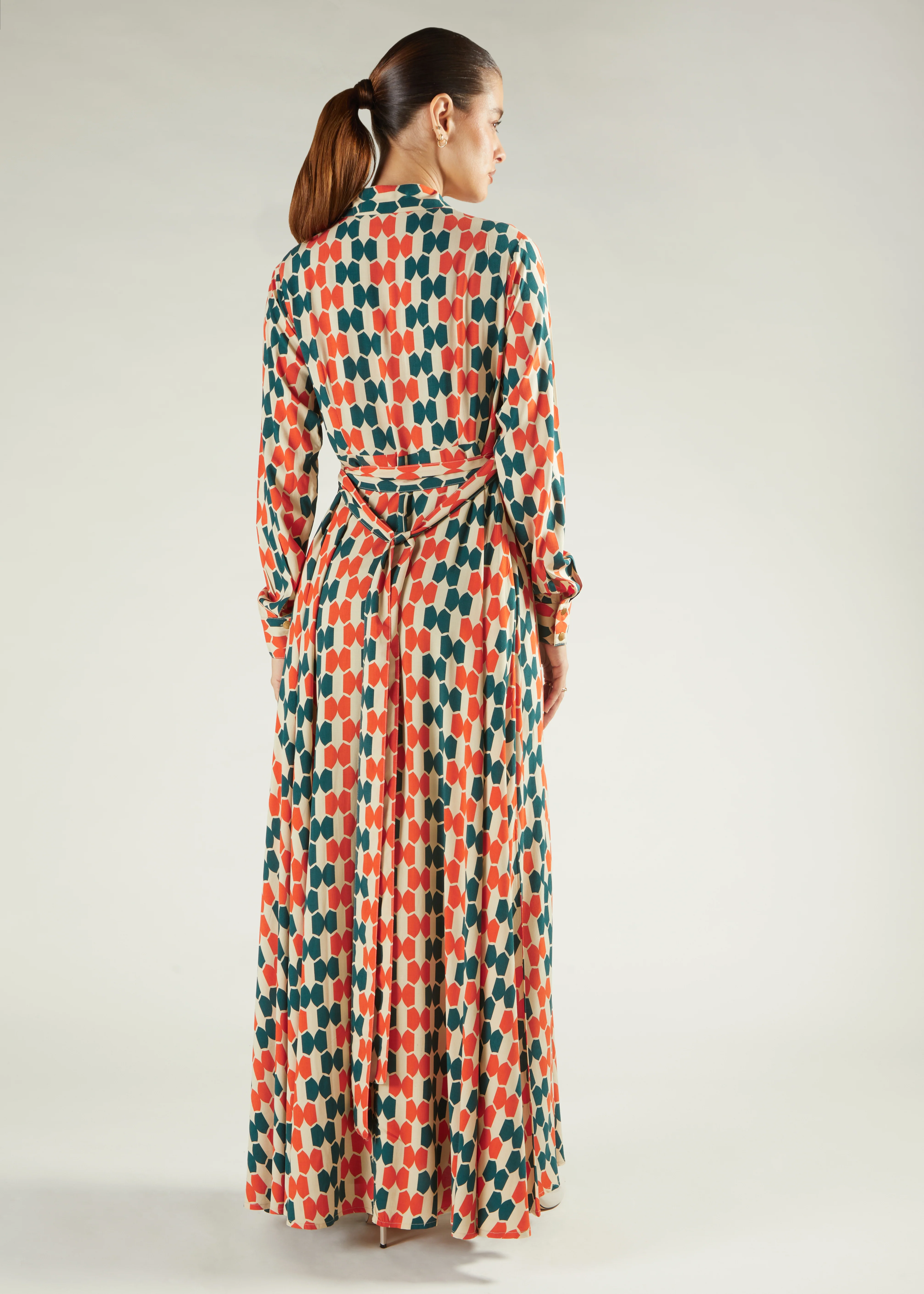 Tile Print Maxi - Image 4