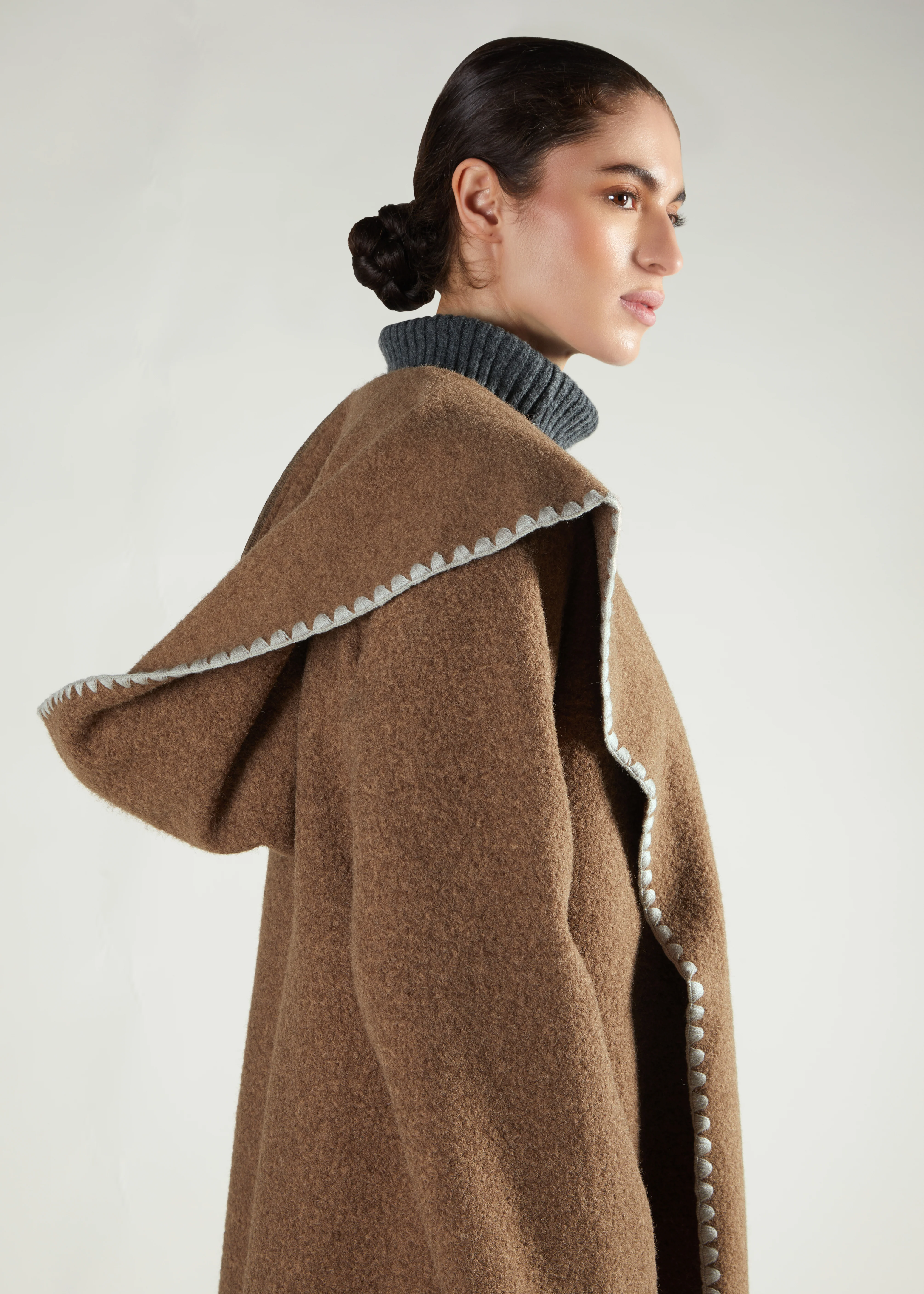 Tote Stitch Cover Up Camel - Image 4