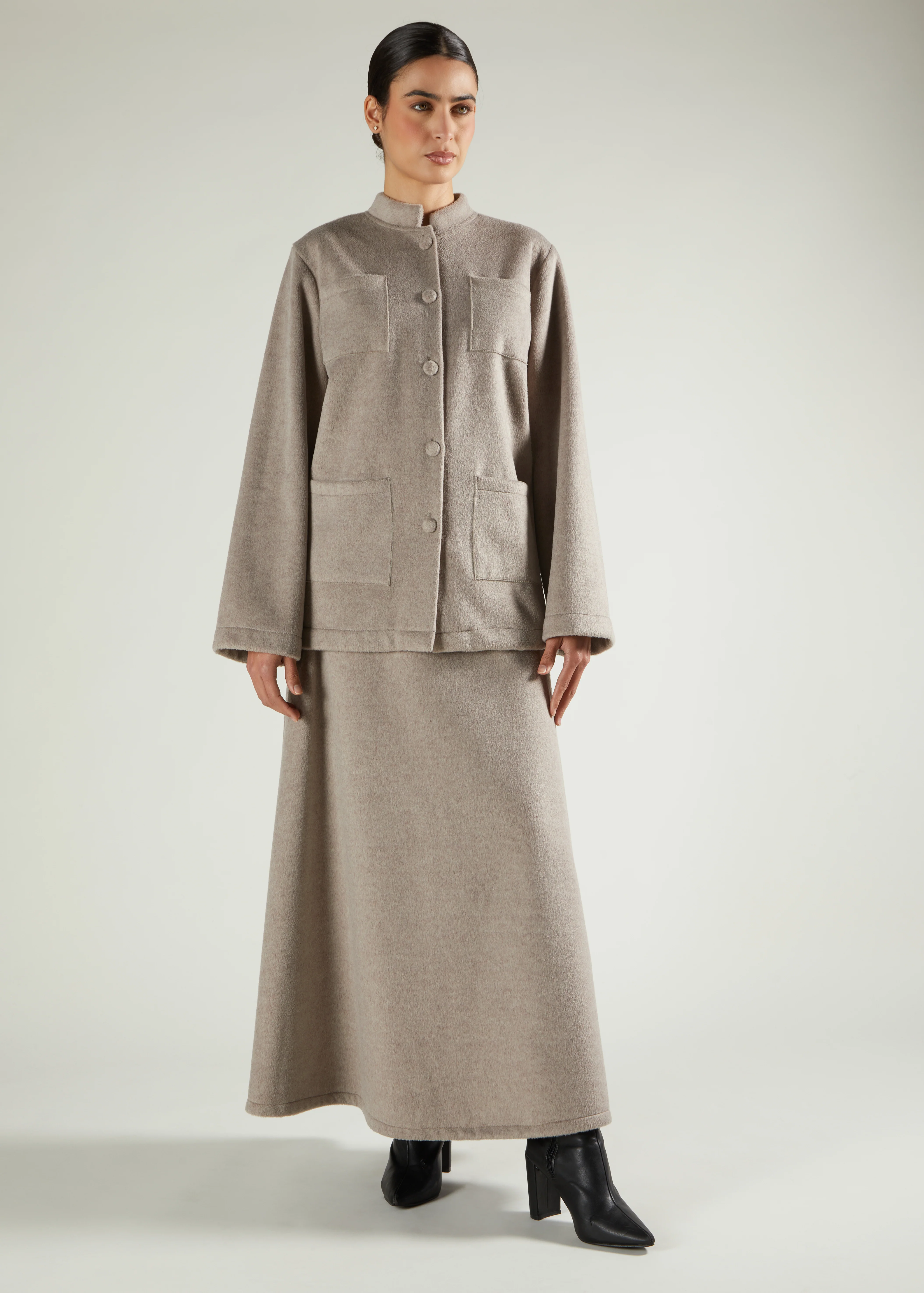 Utility Jacket Mink - Image 2