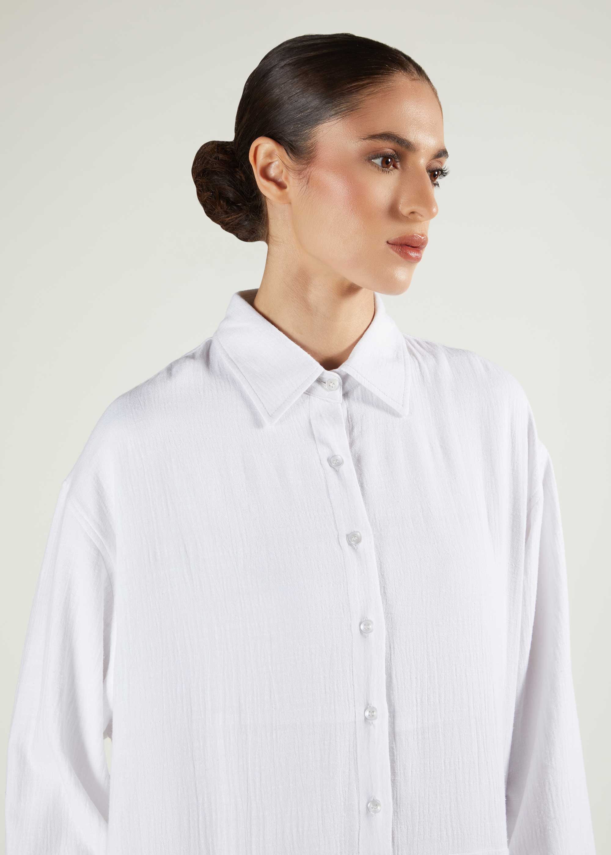 White Cheesecloth Maxi - Image 5