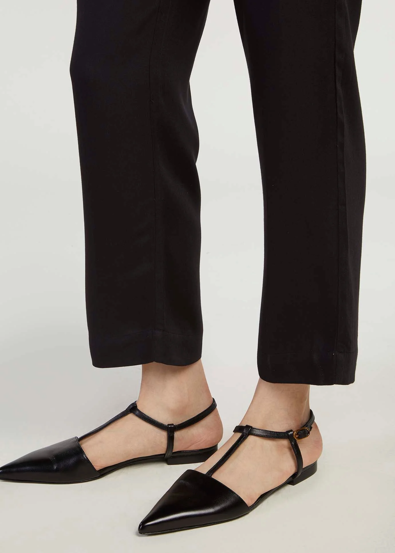 Wide Leg Trousers Black - Image 4