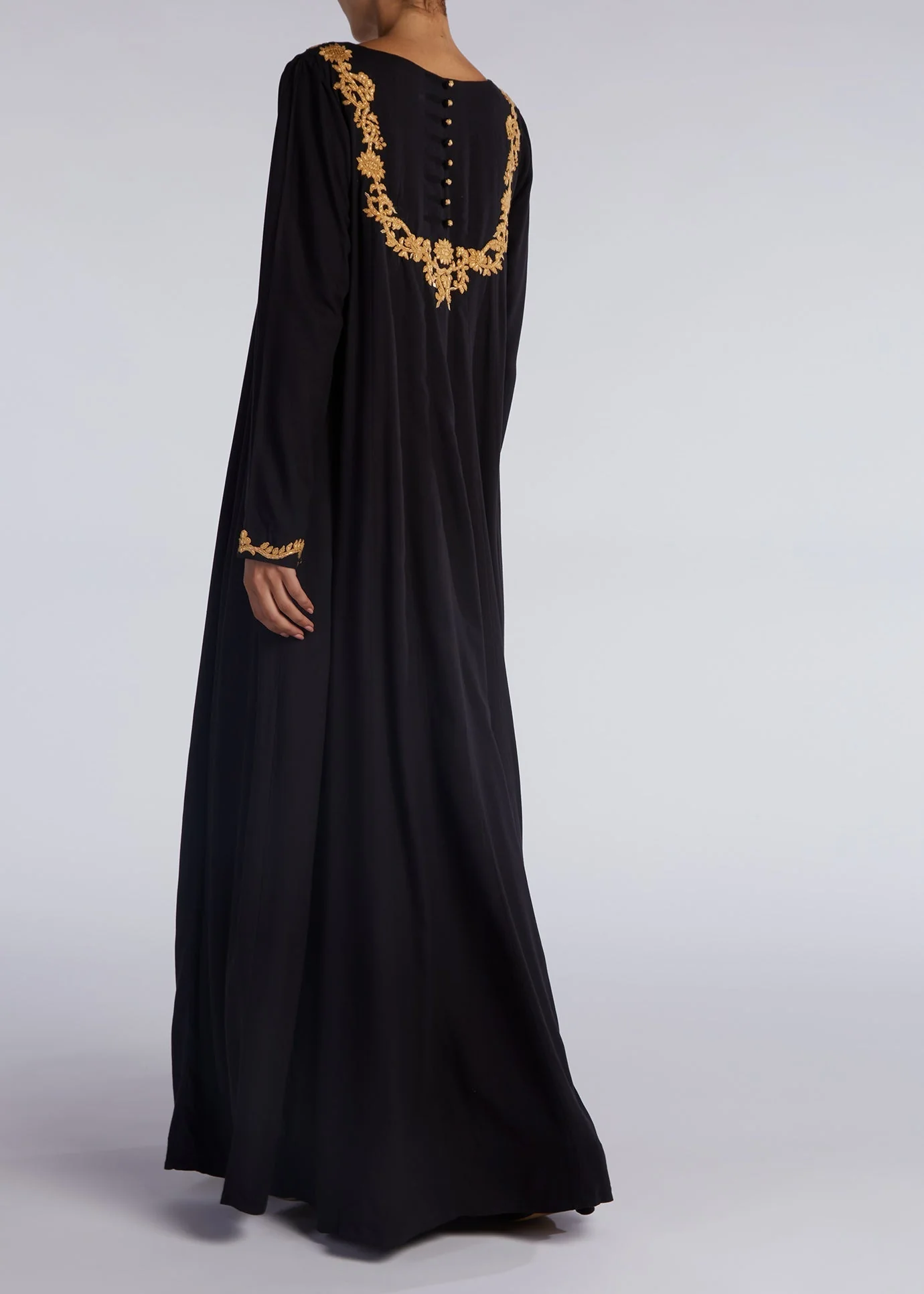 Zardozi Abaya Black - Image 6